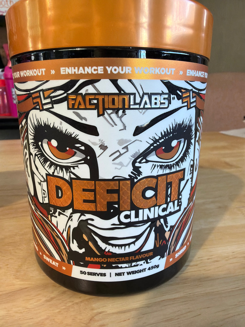 Faction Labs Deficit - Raspberry Soda Flavour