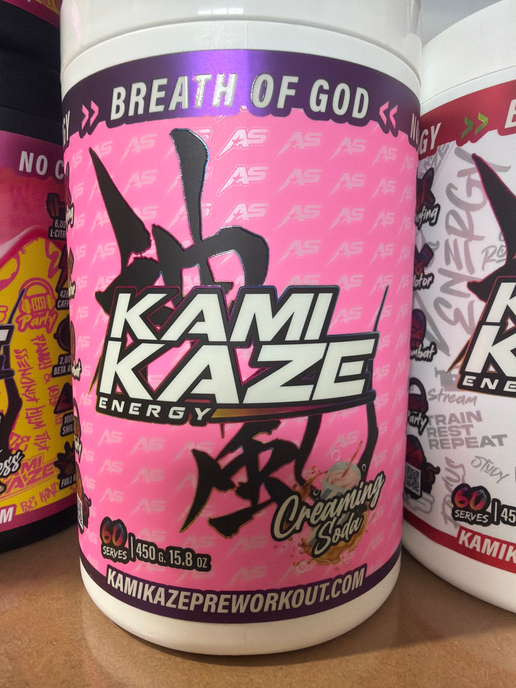 Kamikaze Energy Breath of God - Creaming Soda