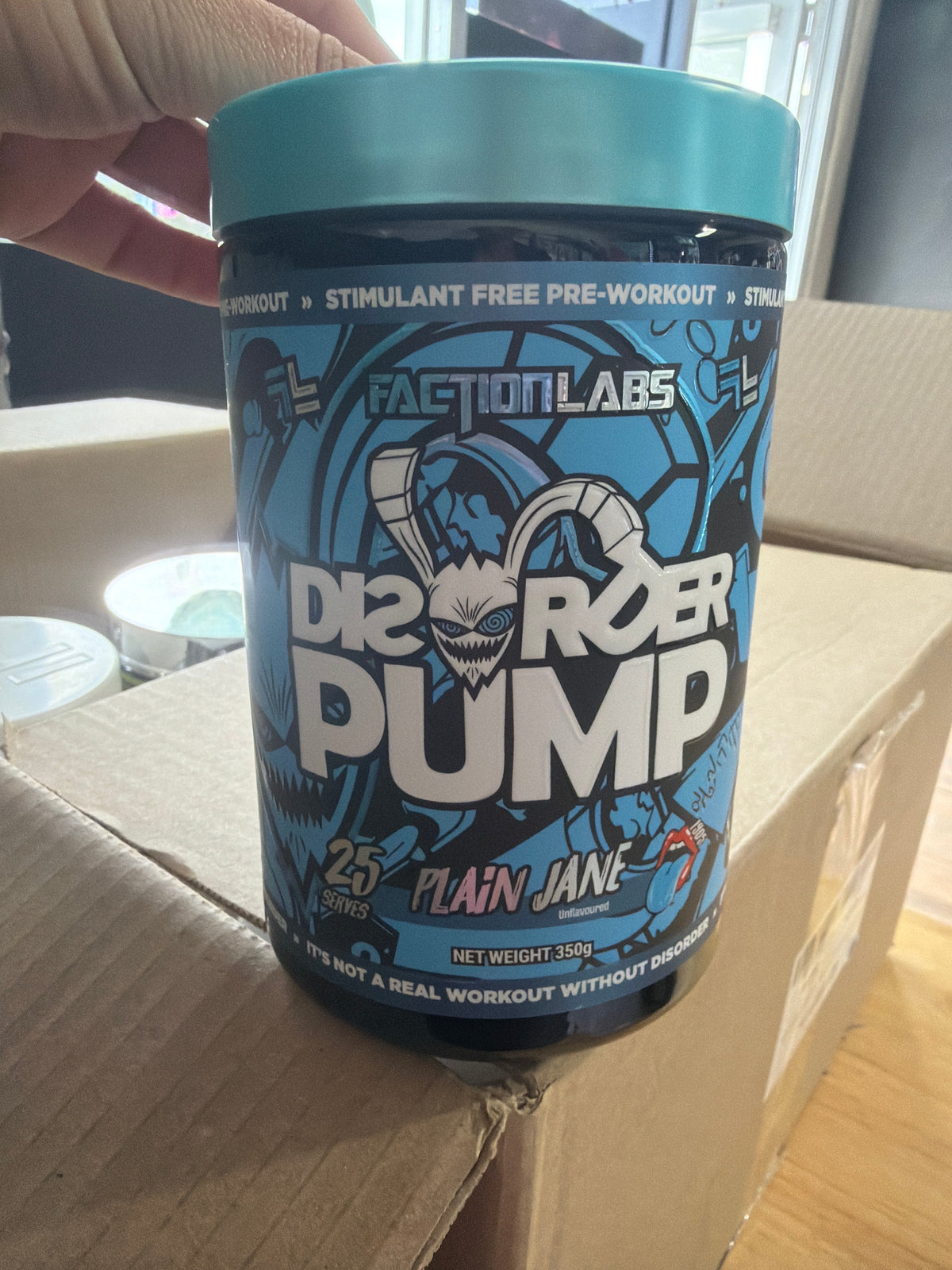 Faction Labs Disorder Pump - Plain Jane (Unflavoured)