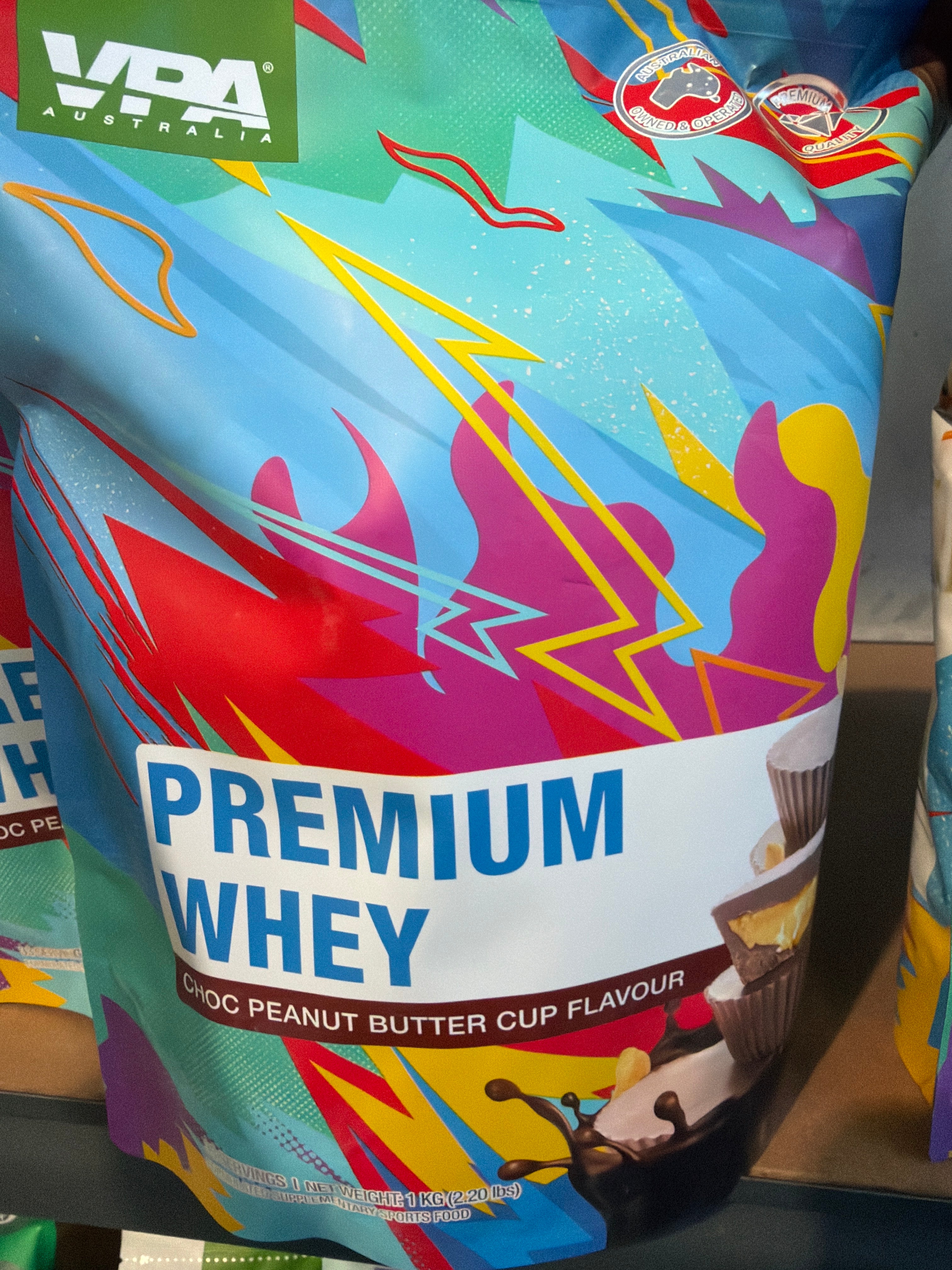 VPA Premium Whey - Choc Peanut Butter Cup Flavour