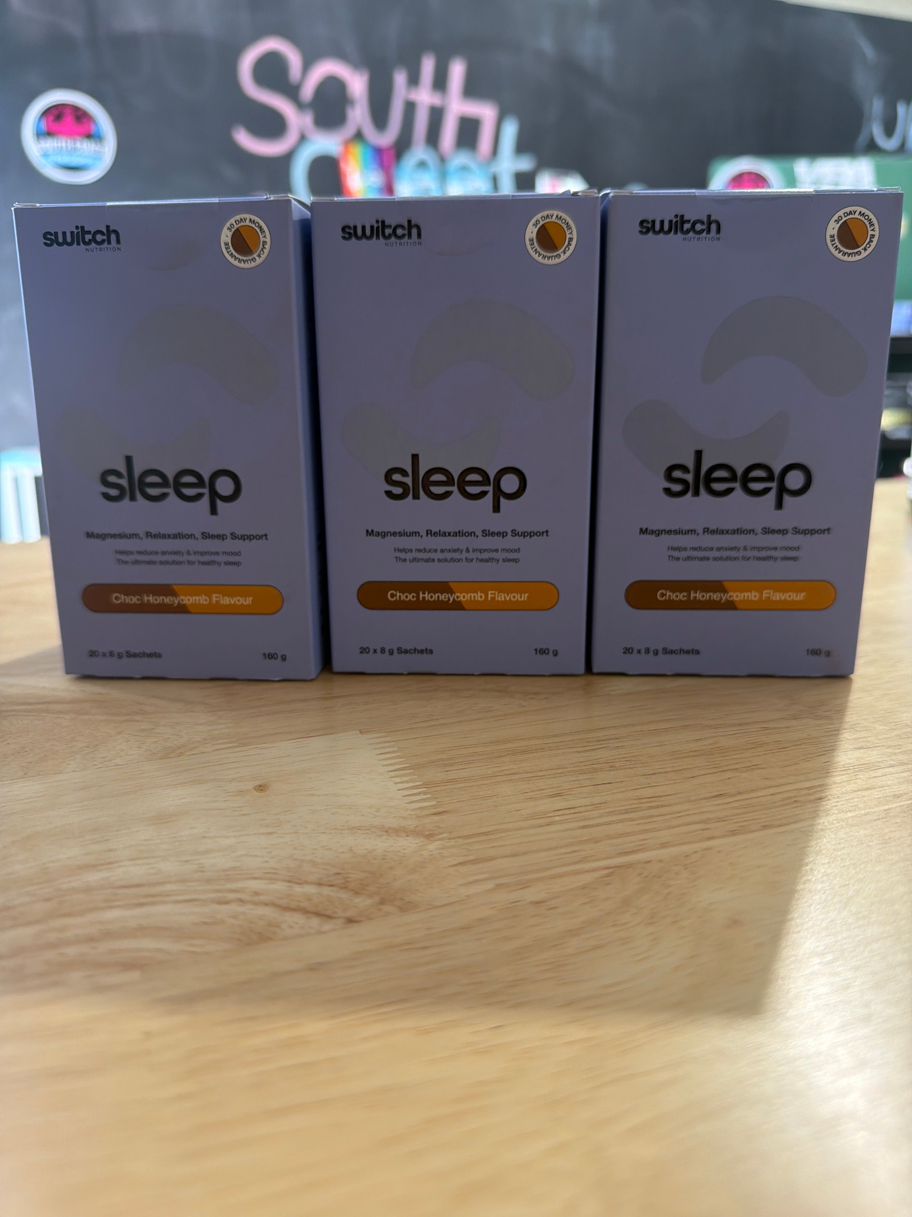 Switch Nutrition Sleep – Choc Honeycomb Flavour