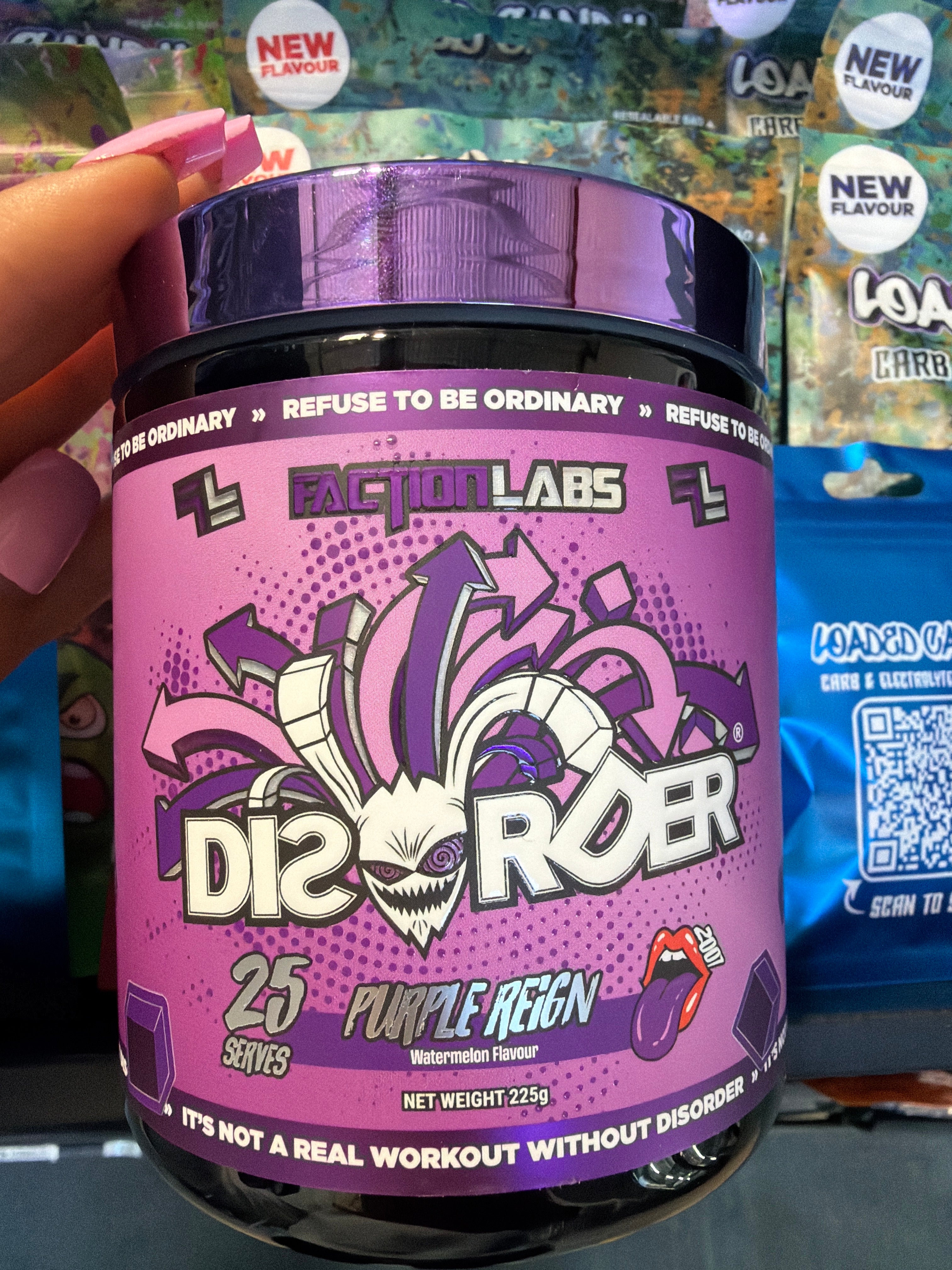 Faction Labs Disorder - Purple Reign (Watermelon Flavour)