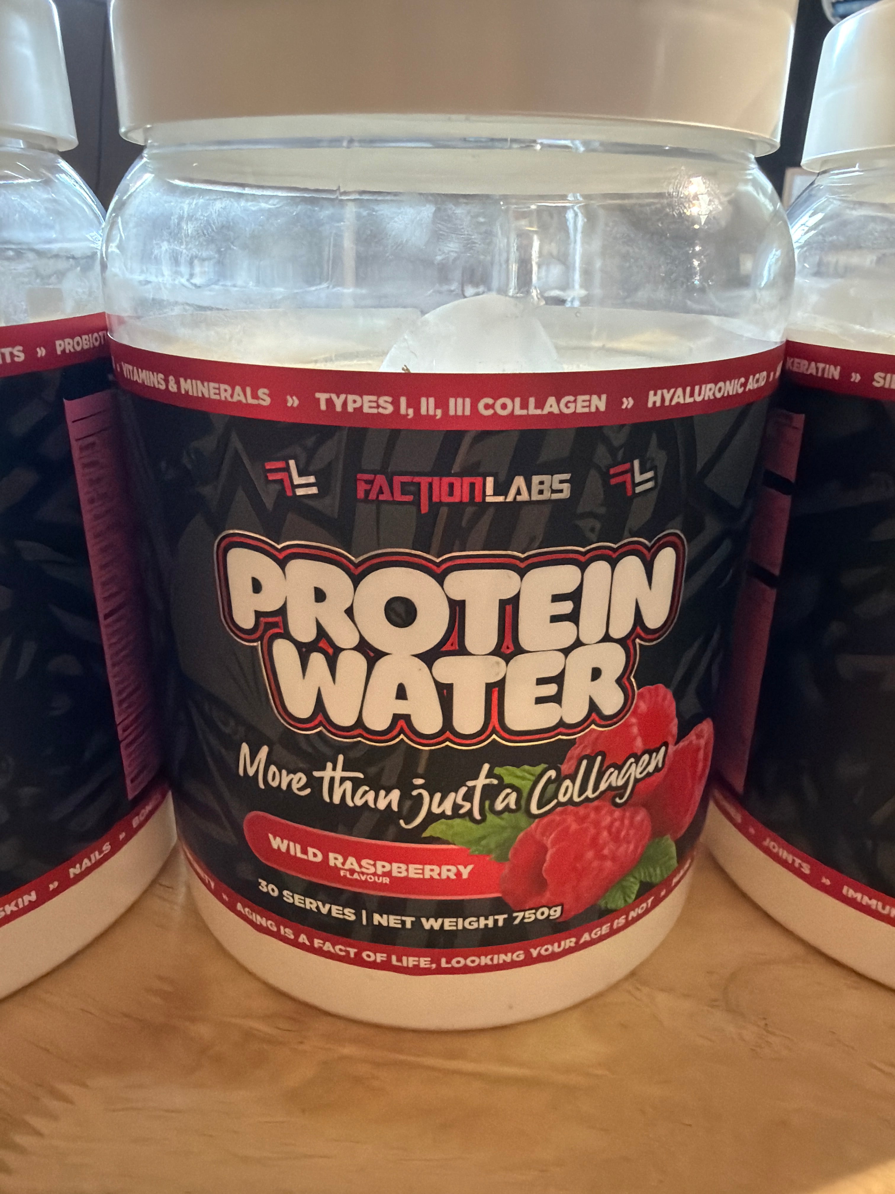 Faction Labs Protein Water - Wild Raspberry