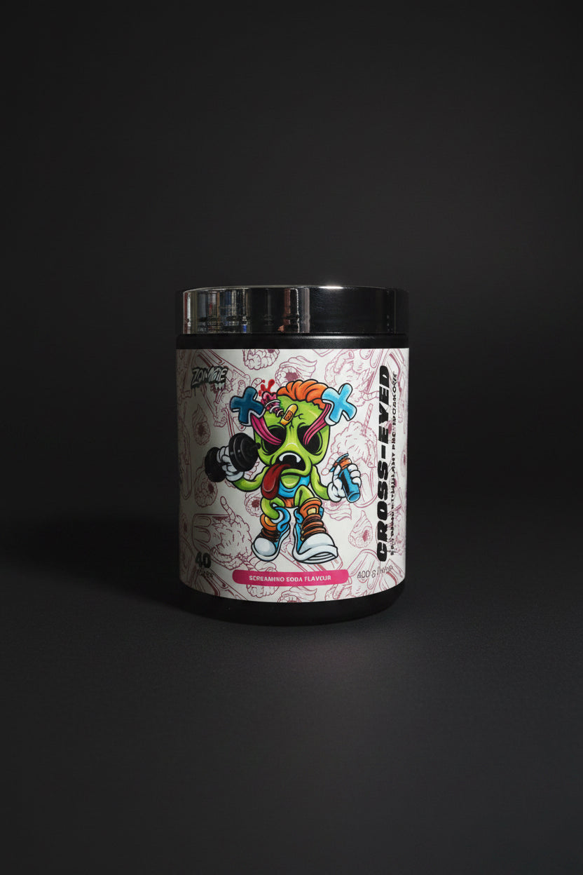 Zombie Labs Cross-Eyed Pre-Workout – Screaming Soda
