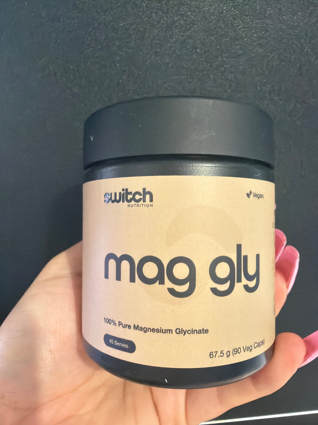 Switch Nutrition Mag Gly - 100% Pure Magnesium Glycinate