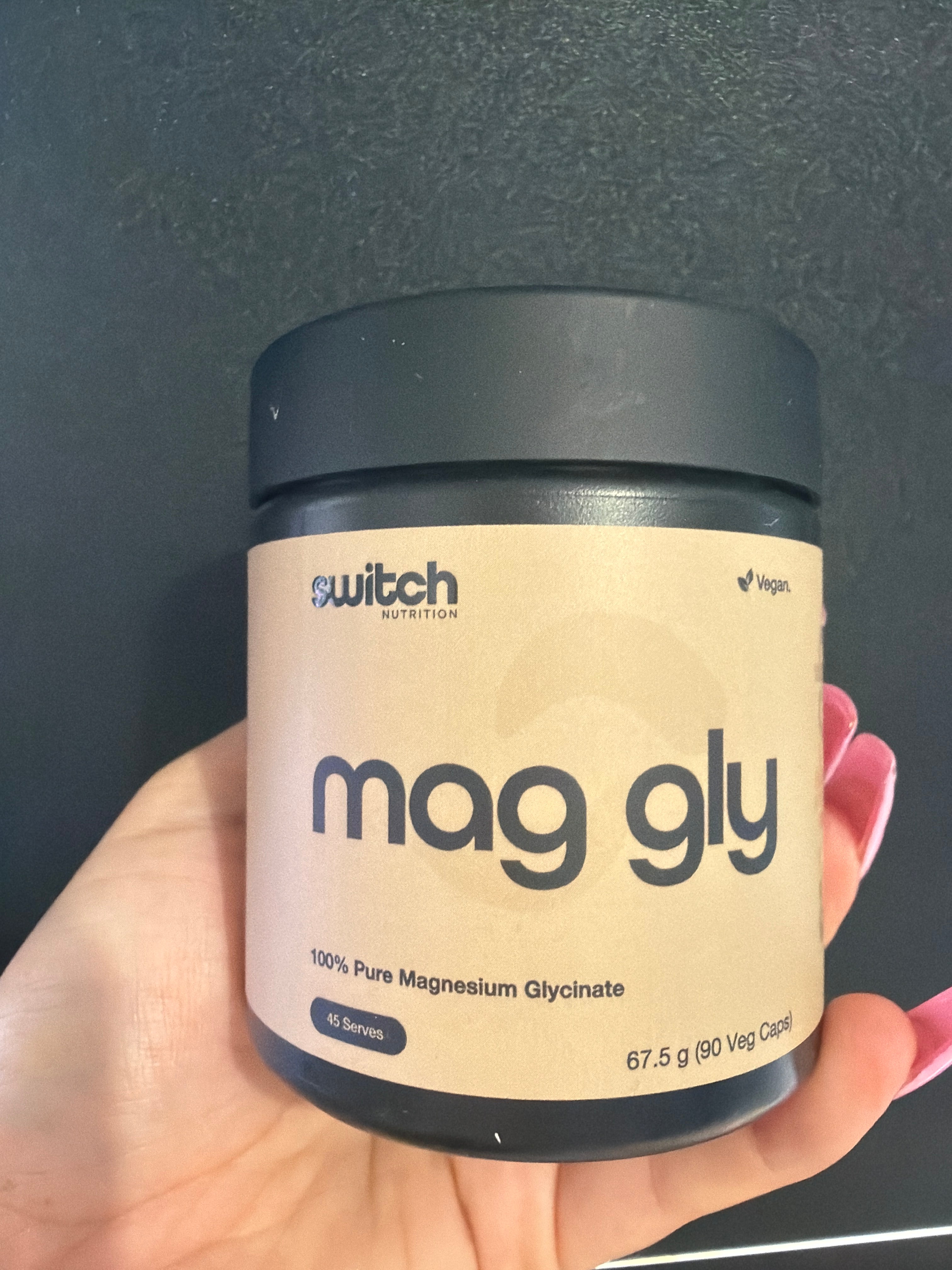 Switch Nutrition Mag Gly - 100% Pure Magnesium Glycinate