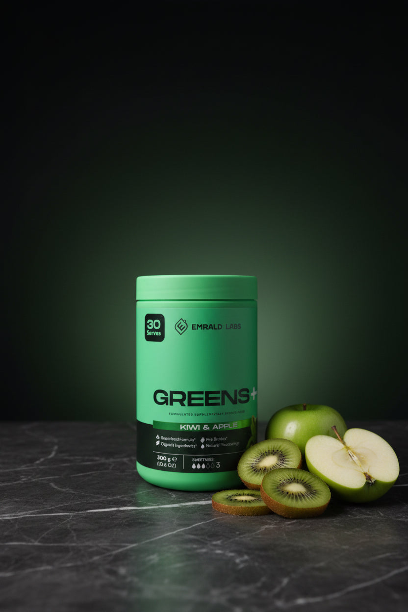 Emrald Labs Greens - Kiwi & Apple