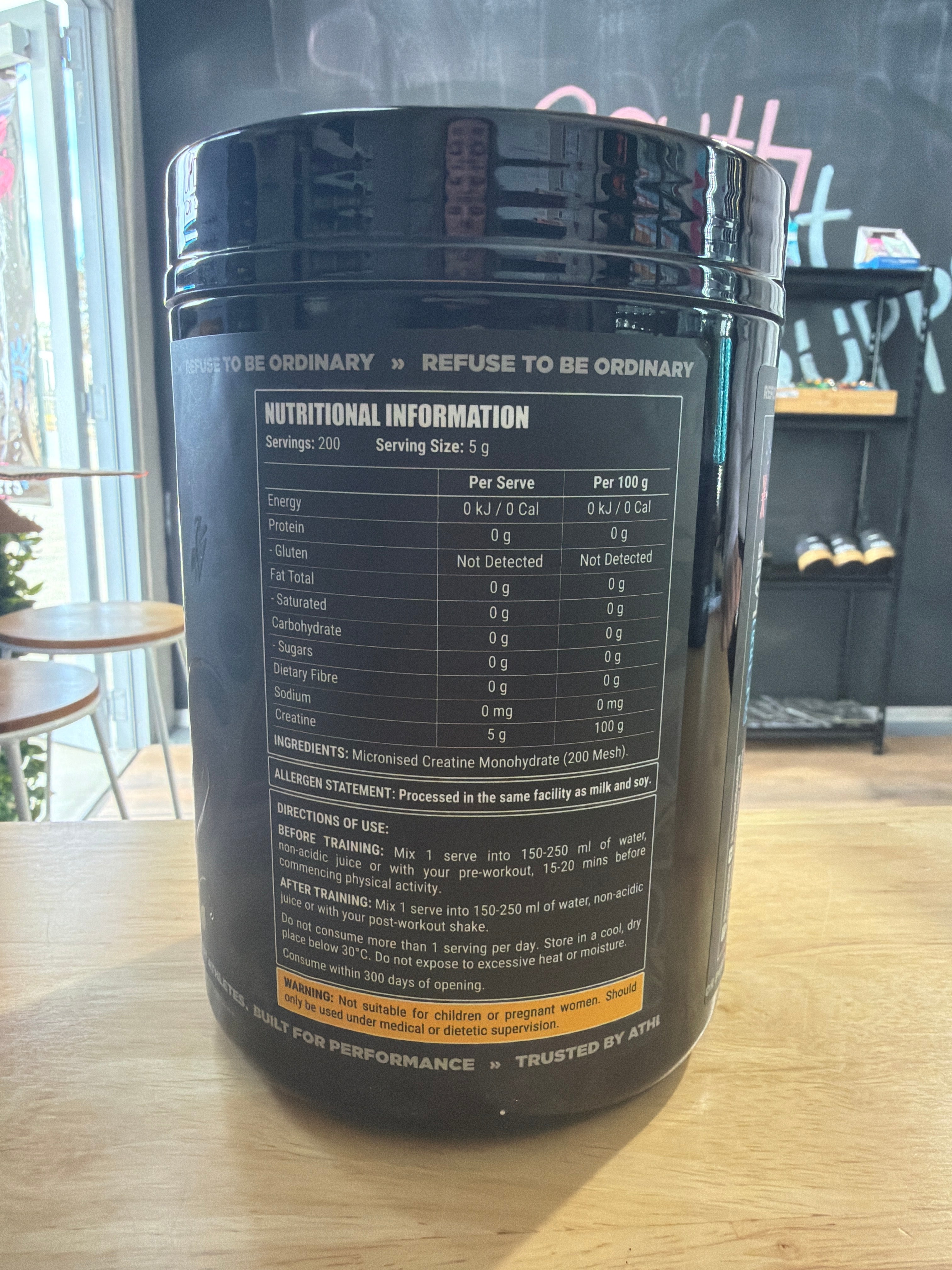 Faction Labs Creatine 1kg – 100% Pure Creatine Monohydrate