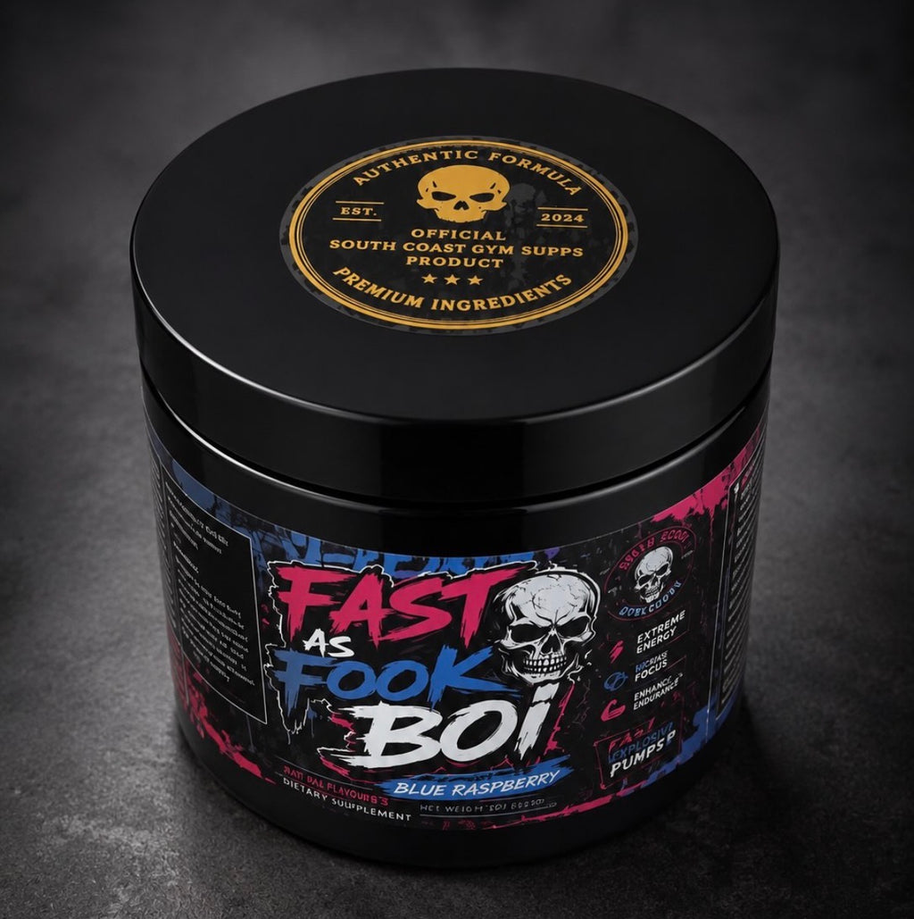 Fast As Fook Boi Pre-Workout - Blue Raspberry