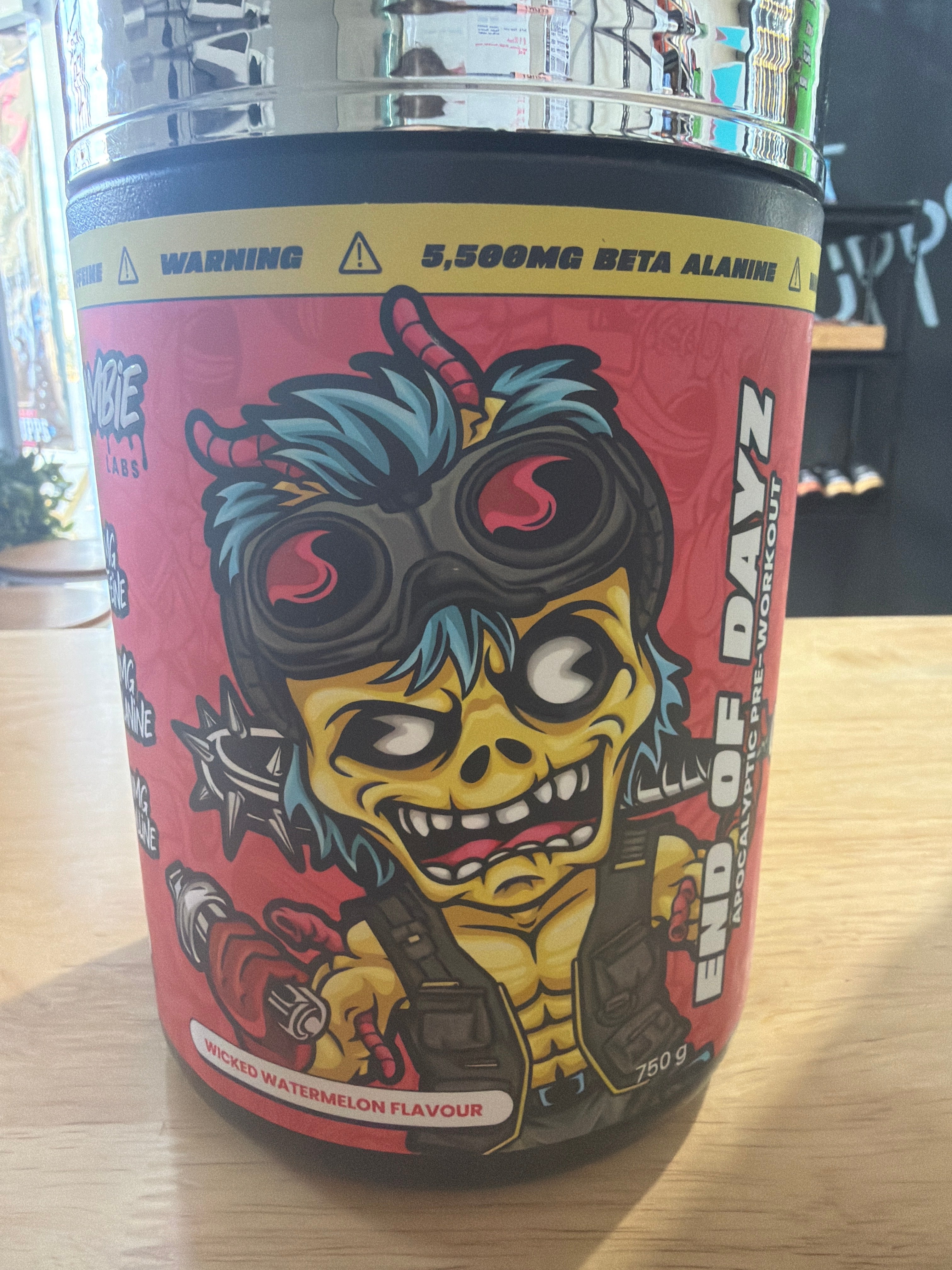 Zombie Labs End of Dayz Pre-Workout 750g - Wicked Watermelon