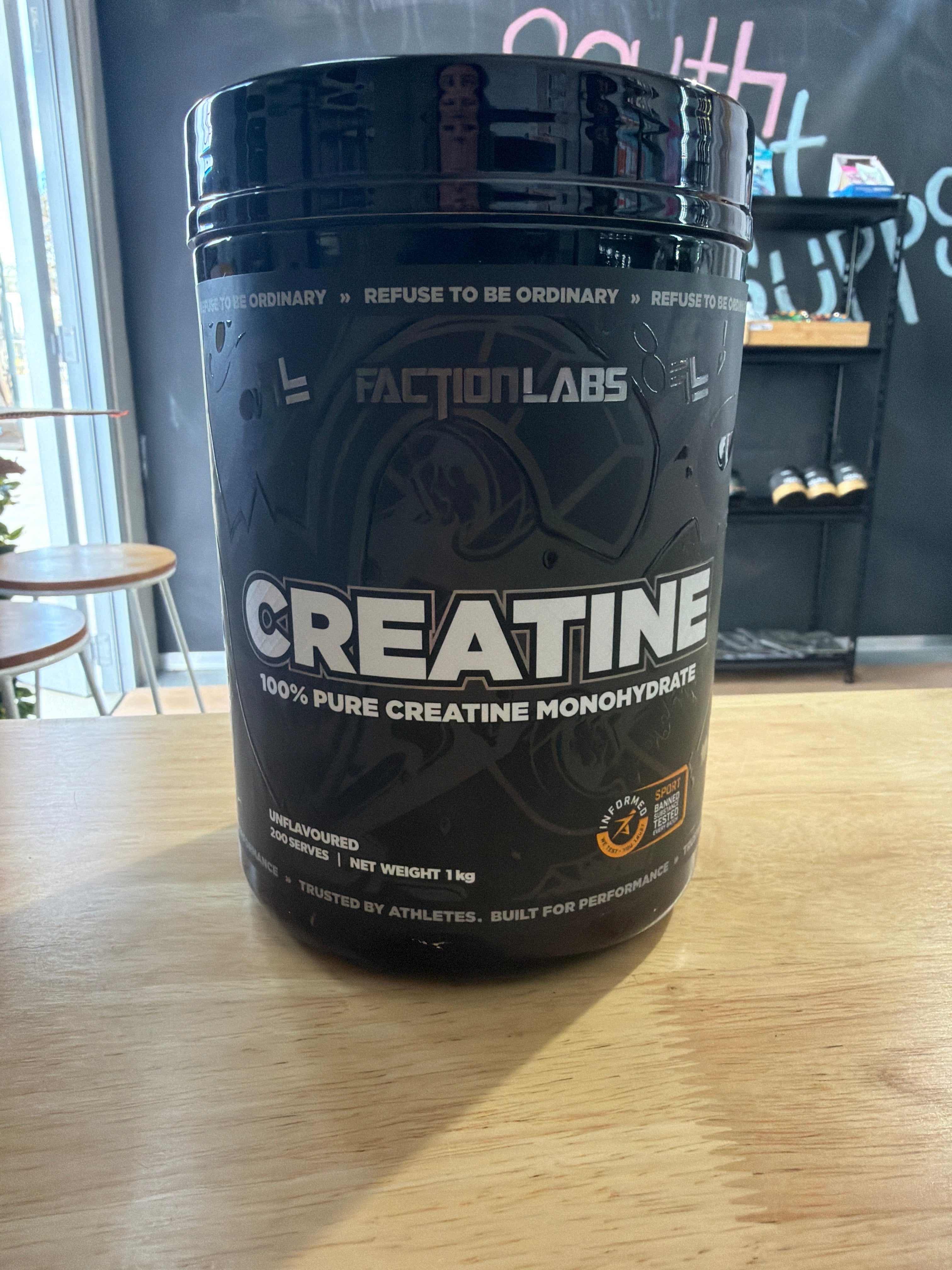 Faction Labs Creatine 1kg – 100% Pure Creatine Monohydrate