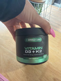 Emrald Labs Vitamin D3 + K2 - 180 Capsules