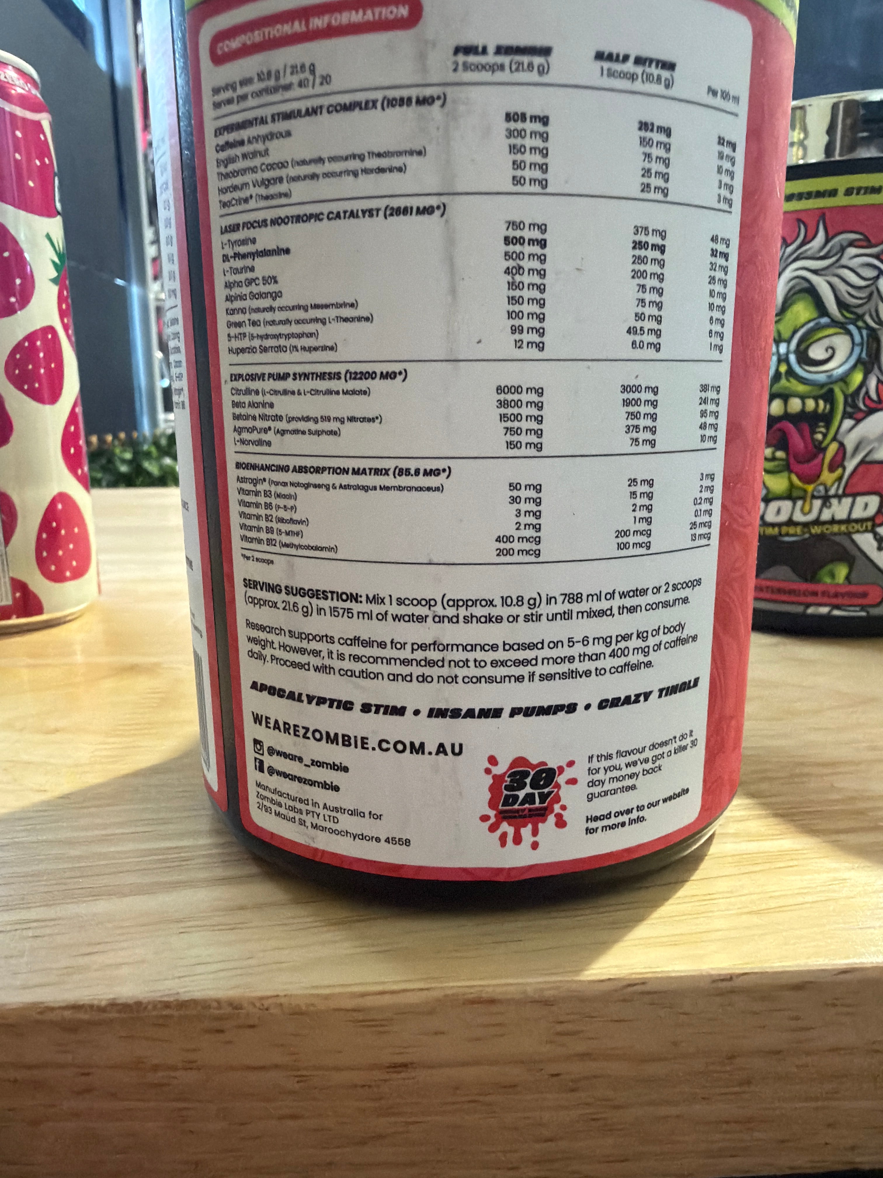 Zombie Labs Compound Z - Wicked Watermelon