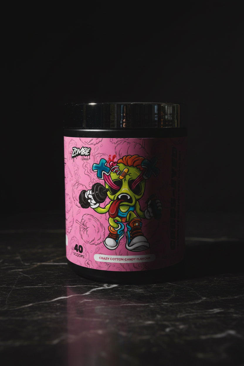 Zombie Labs Cross-Eyed Pre-Workout – Crazy Cotton Candy