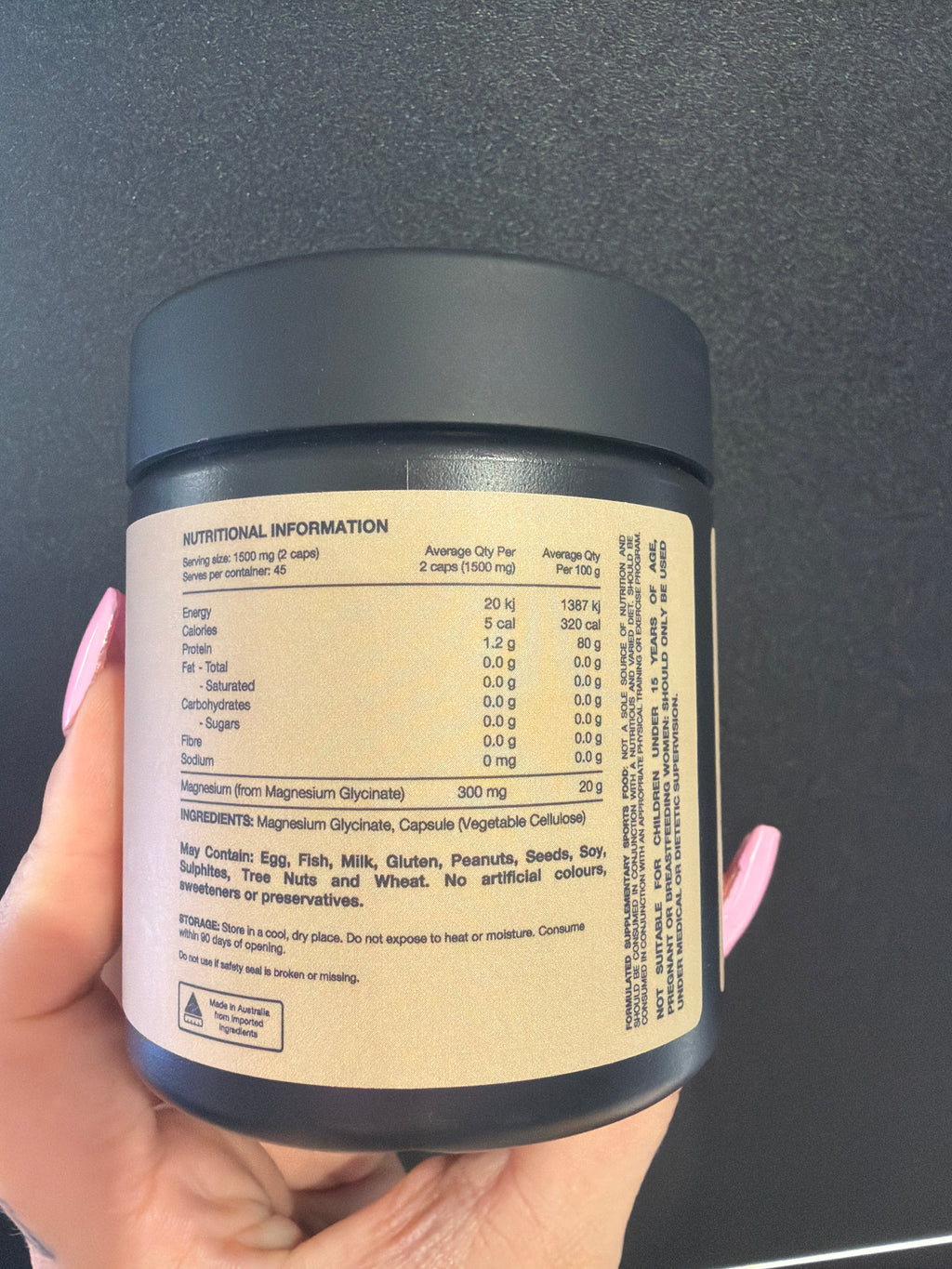 Switch Nutrition Mag Gly - 100% Pure Magnesium Glycinate