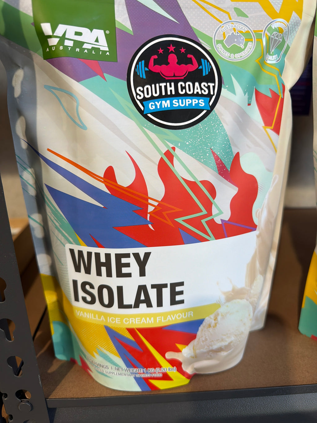 VPA Whey Isolate - Vanilla Ice Cream Flavour
