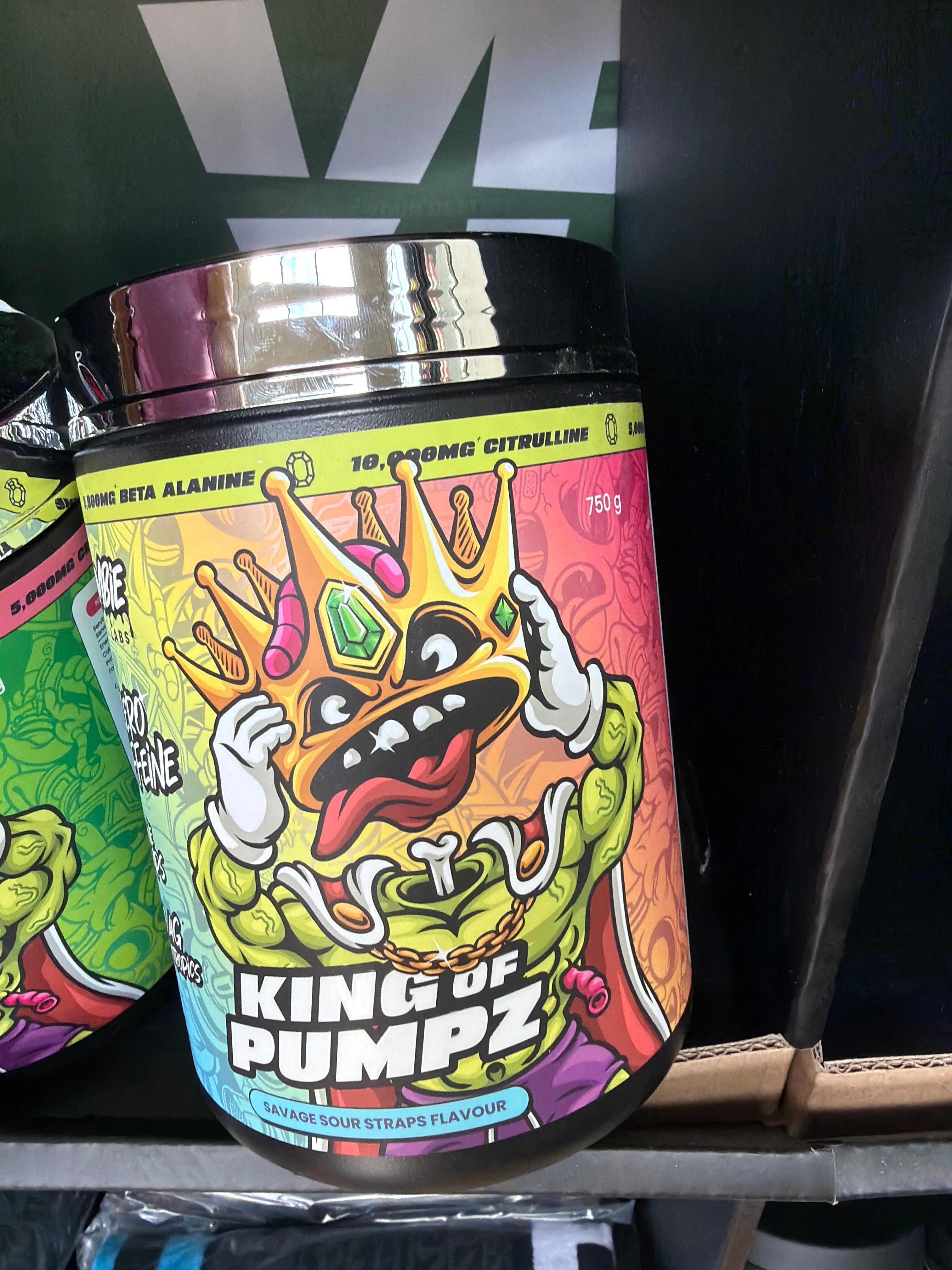 Zombie Labs King of Pumpz – Savage Sour Straps