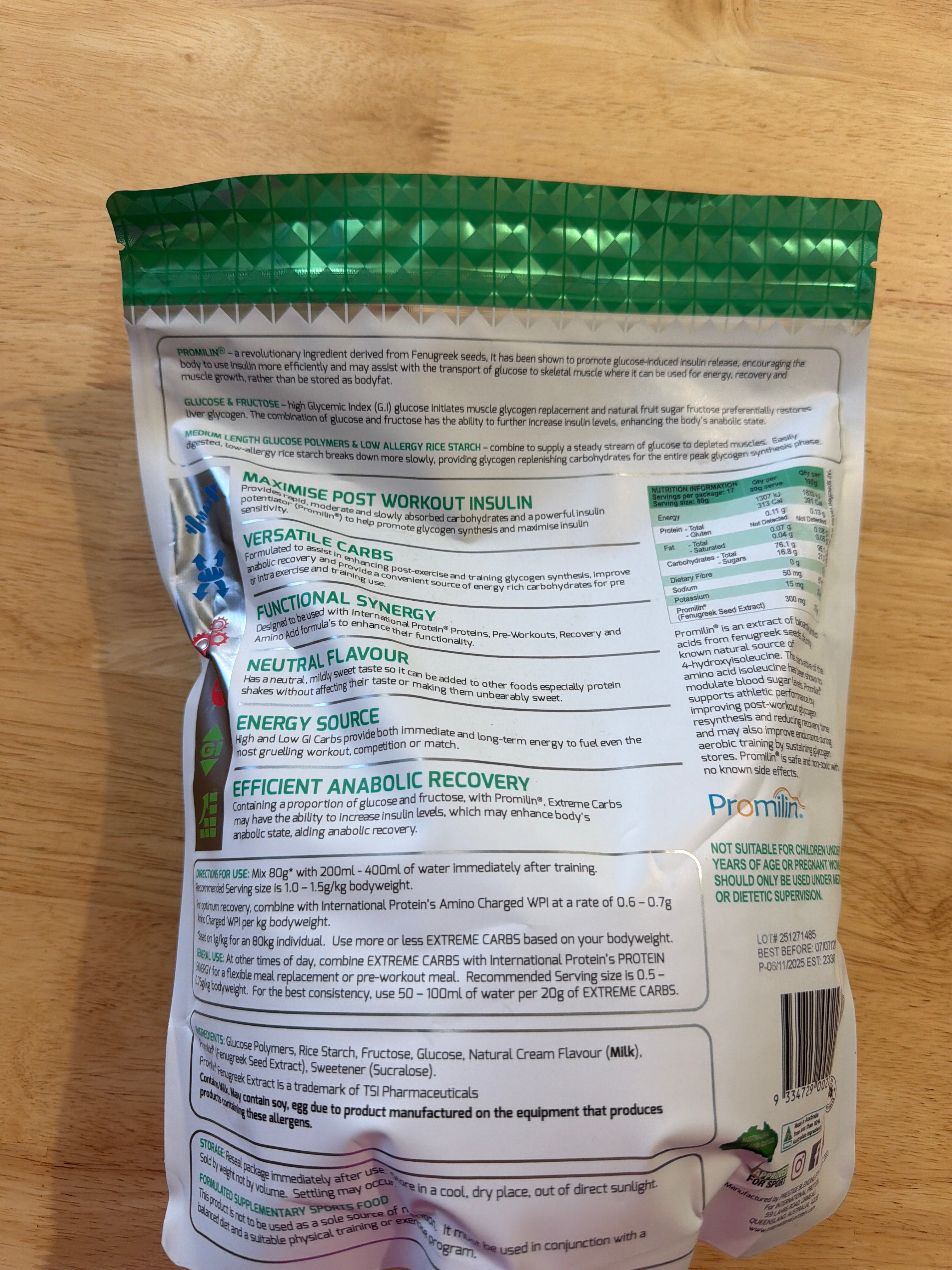 International Protein Extreme Carbs