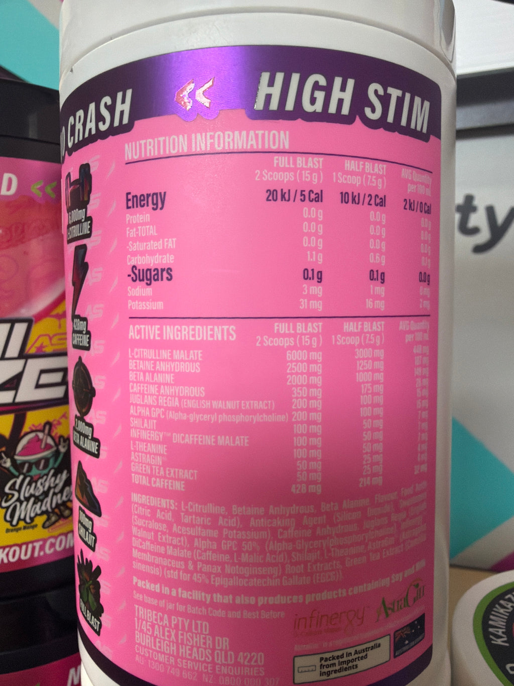 Kamikaze Energy Breath of God - Creaming Soda