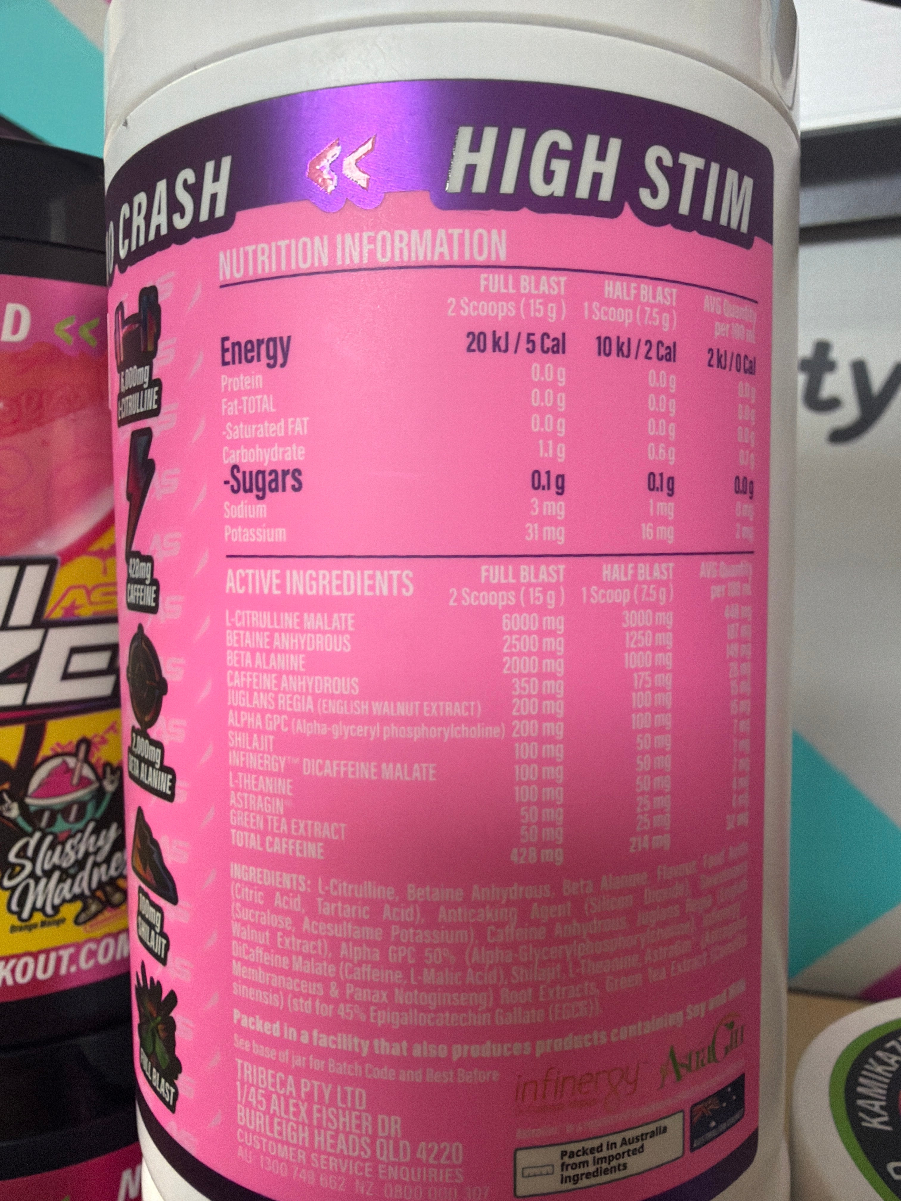 Kamikaze Energy Breath of God - Creaming Soda