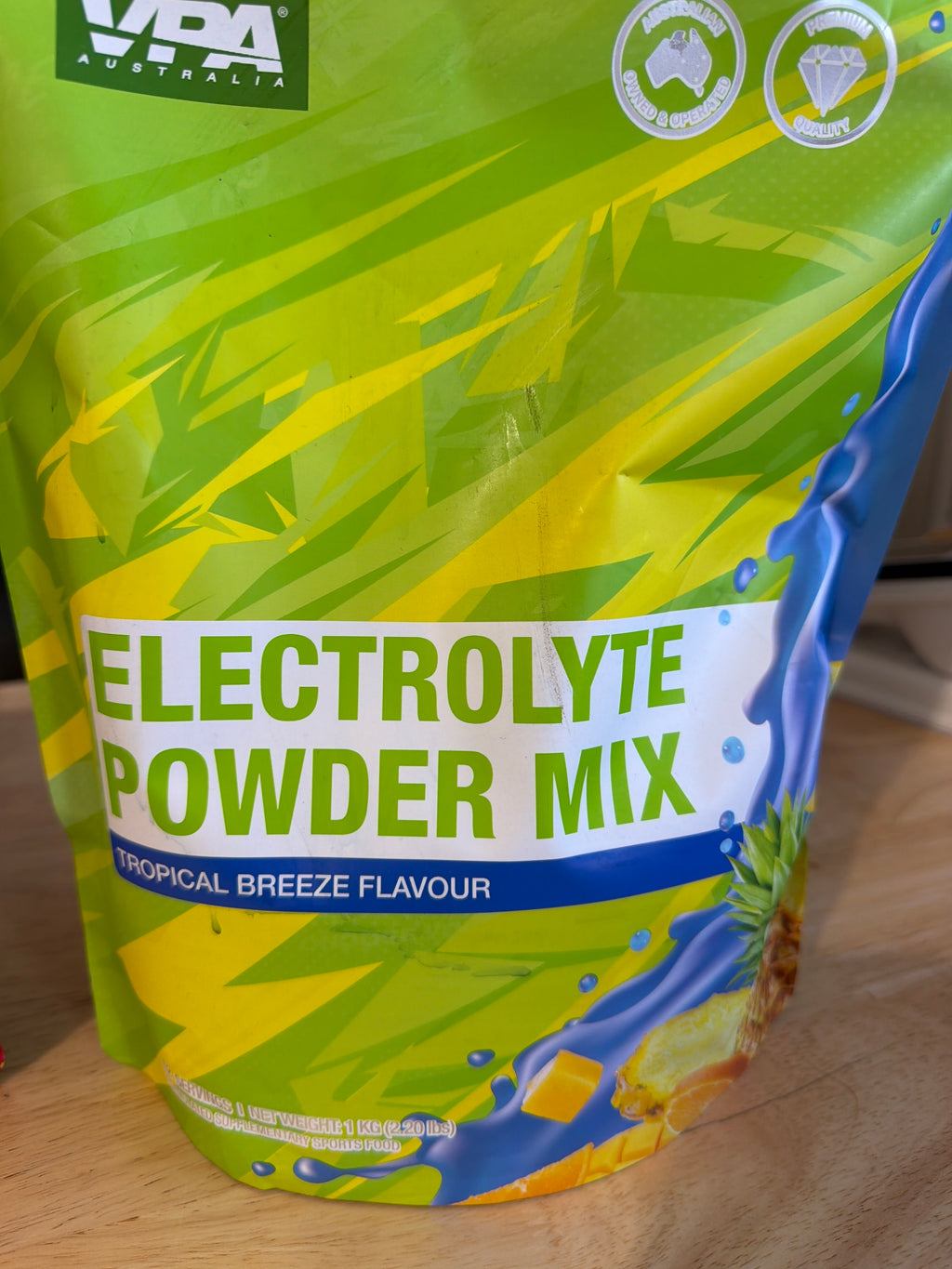 VPA Electrolyte Powder Mix - Tropical Breeze Flavour