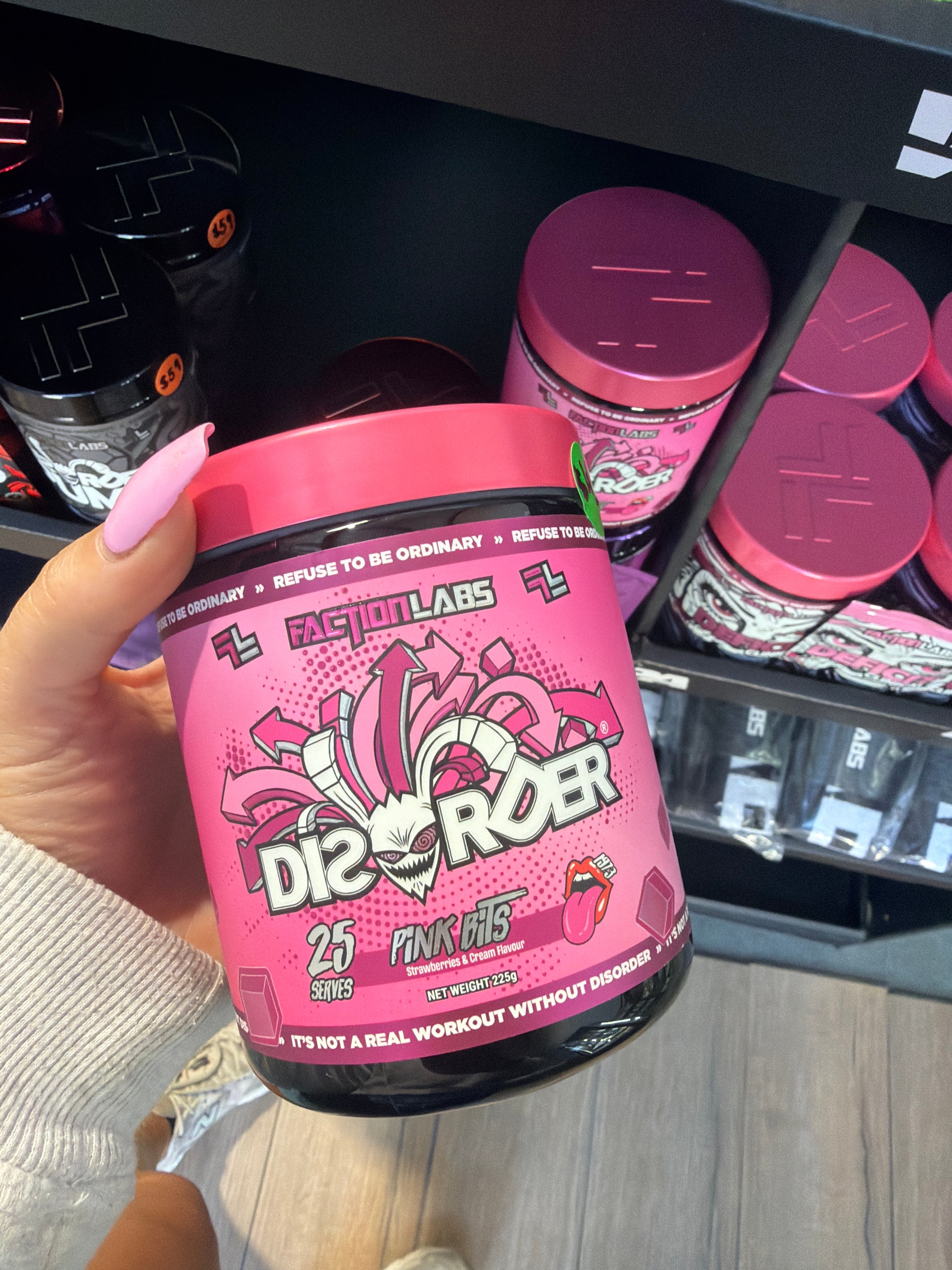 Disorder preworkout
