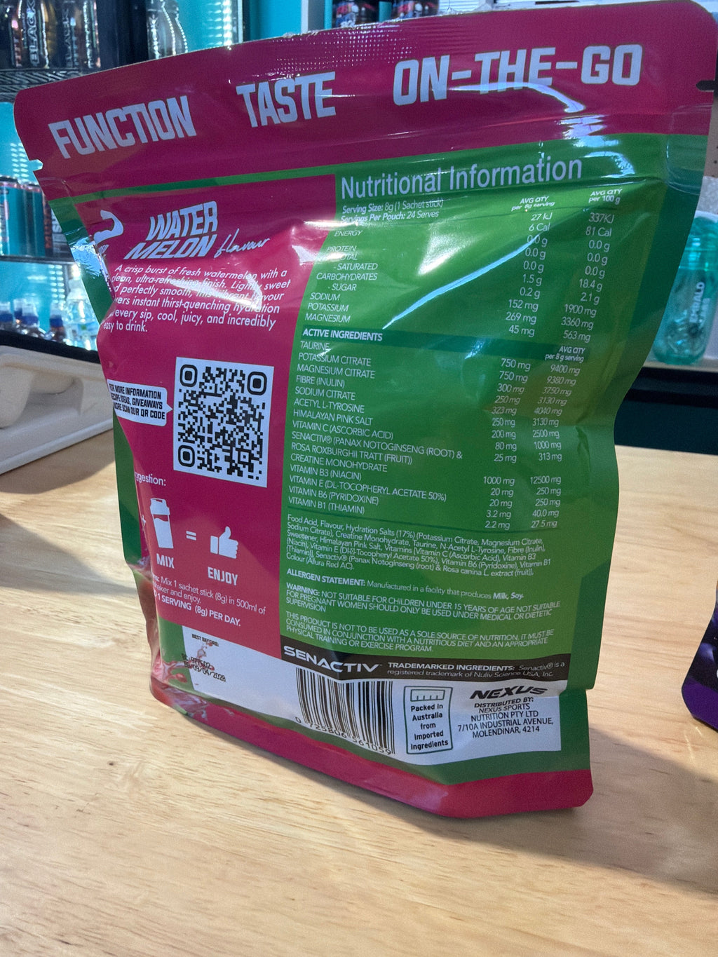 Nexus Hydration+ Watermelon – 24 Serves