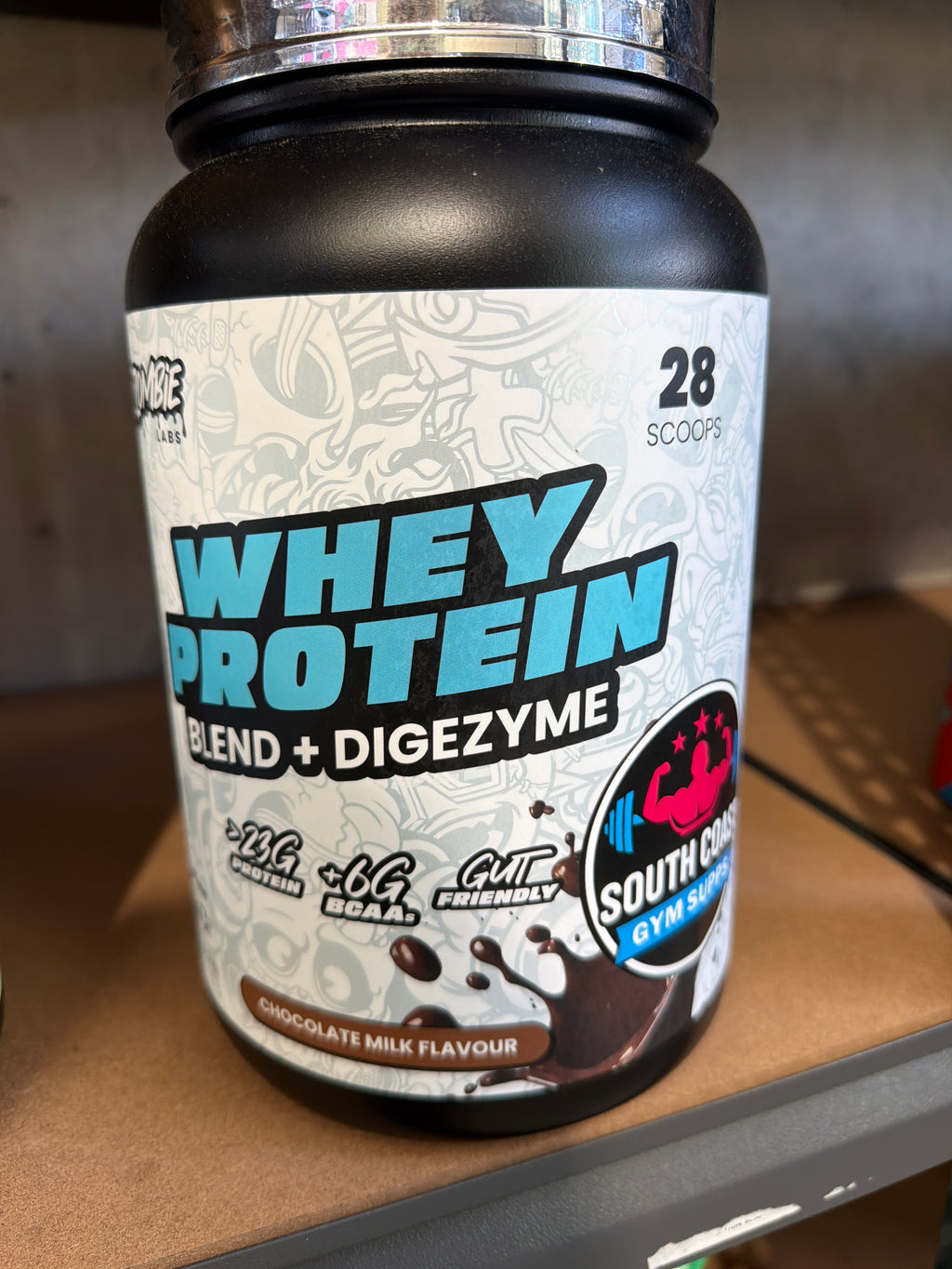 Zombie Labs Whey Protein Blend + Digezyme - Chocolate Milk
