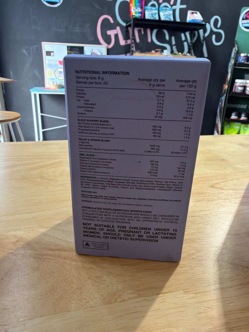 Switch Nutrition Sleep – Choc Honeycomb Flavour
