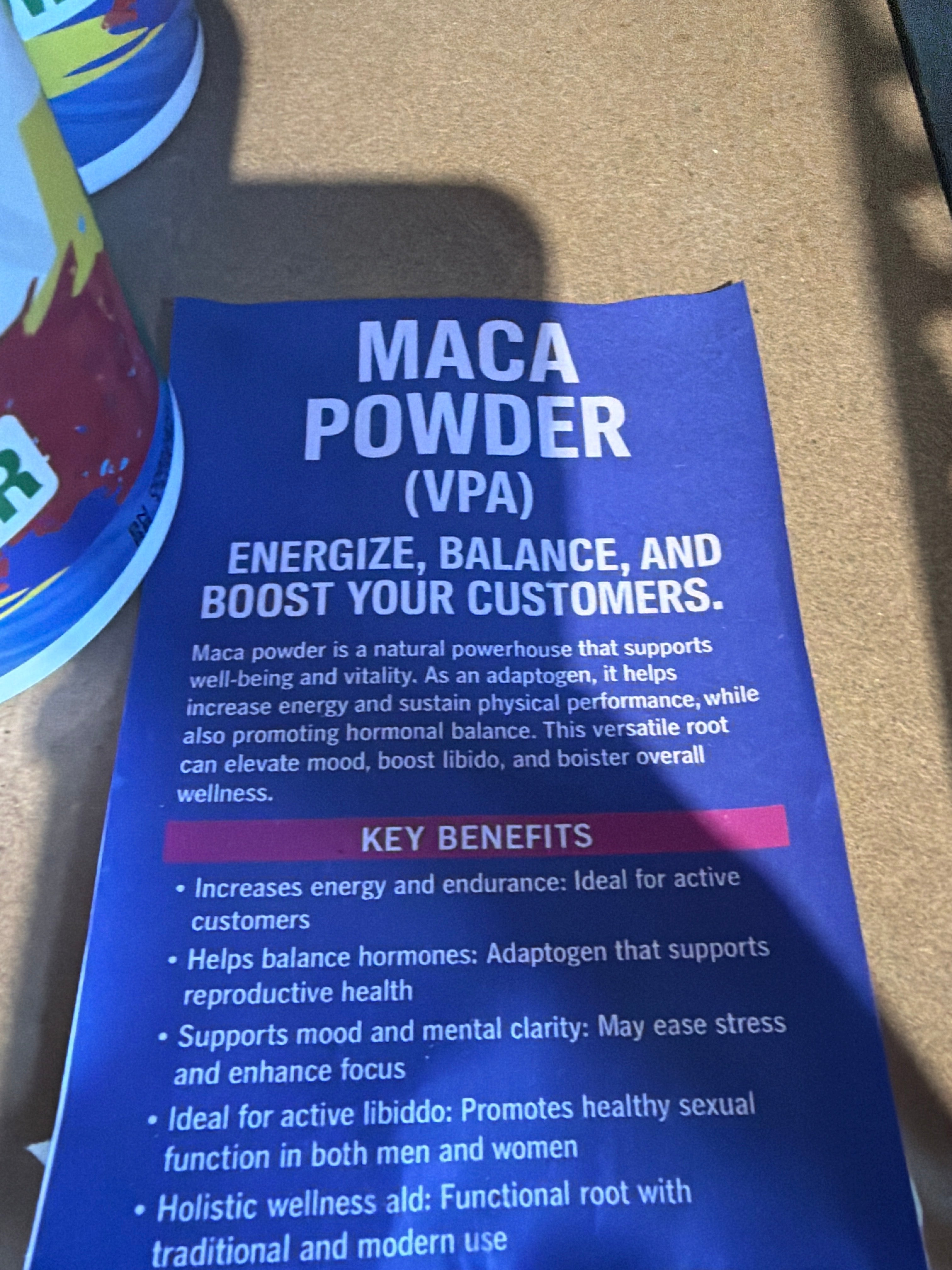 VPA Maca Powder