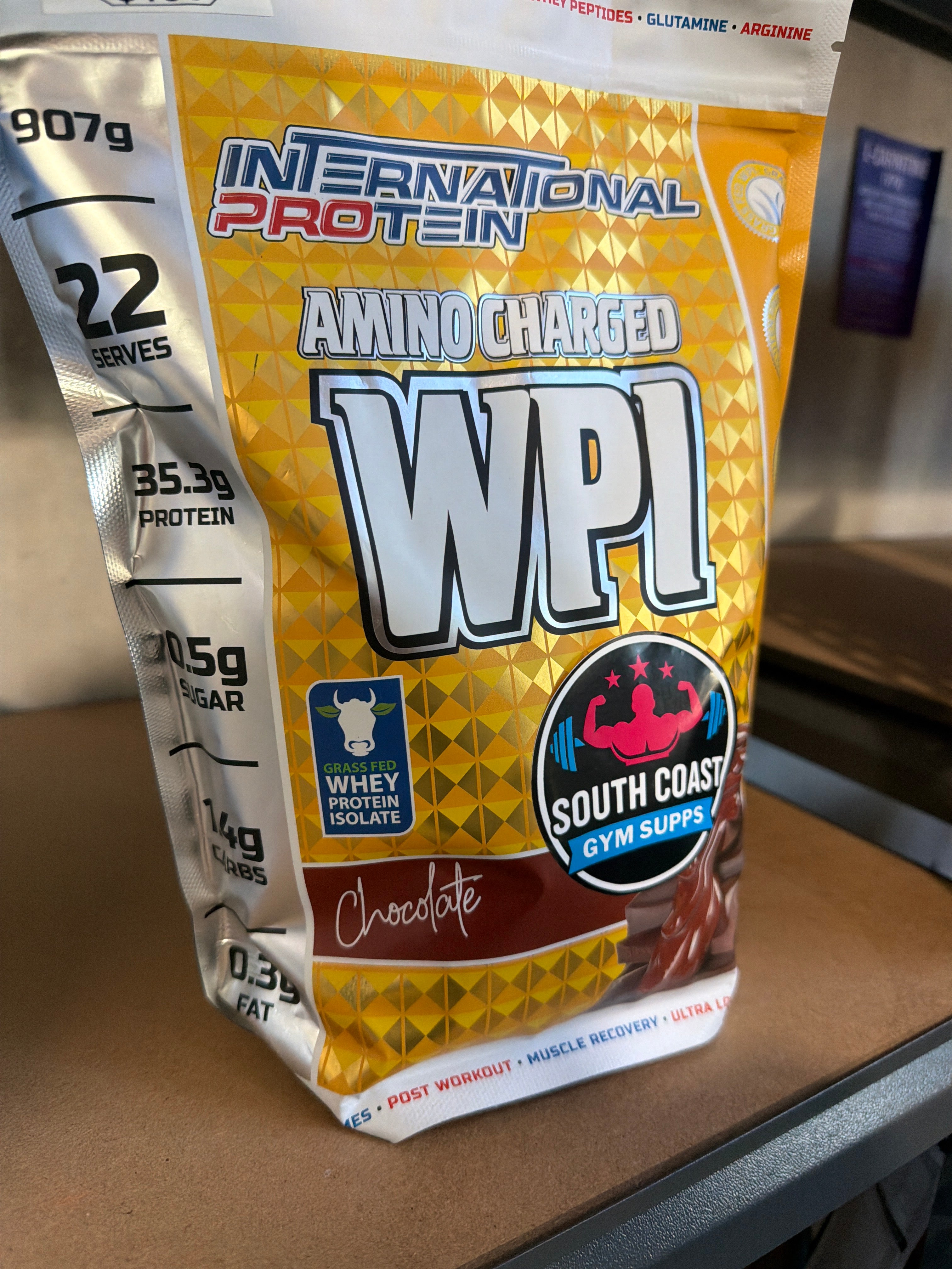 International Protein Amino Charged WPI - Chocolate