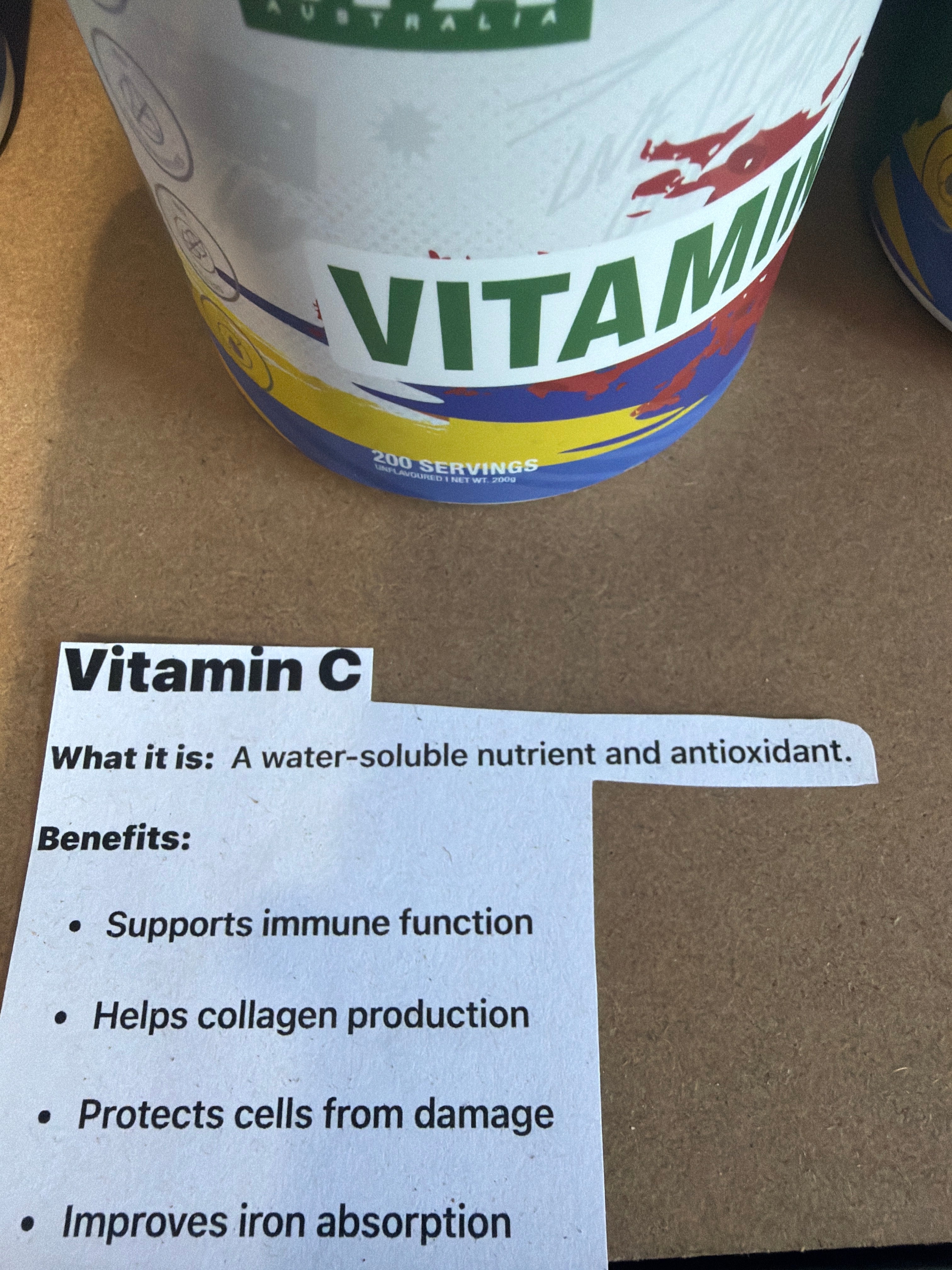 VPA Vitamin C