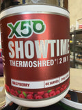 X50 Showtime Thermoshred 2 in 1 - Raspberry