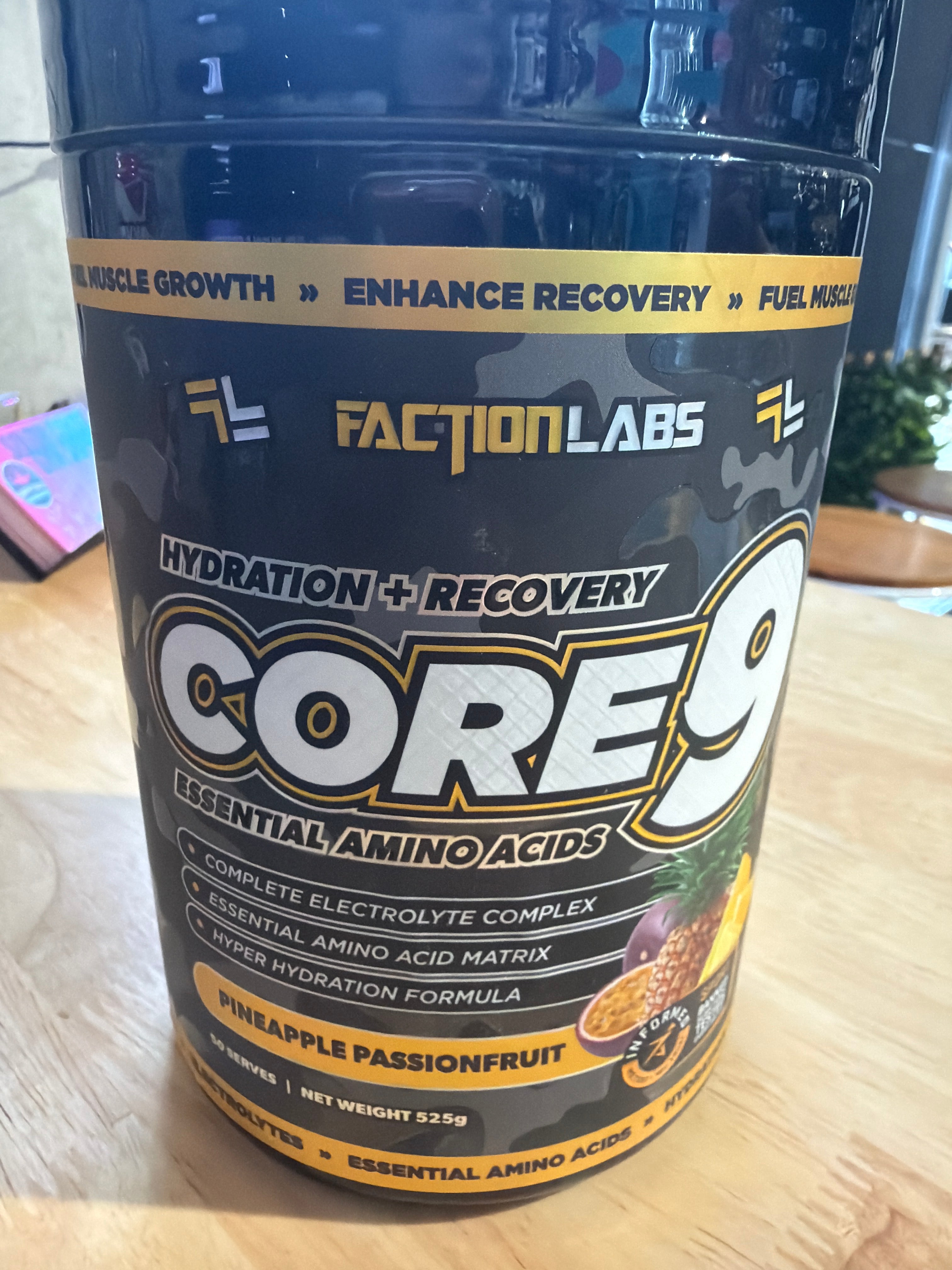Faction Labs Core 9 - Pineapple Passionfruit
