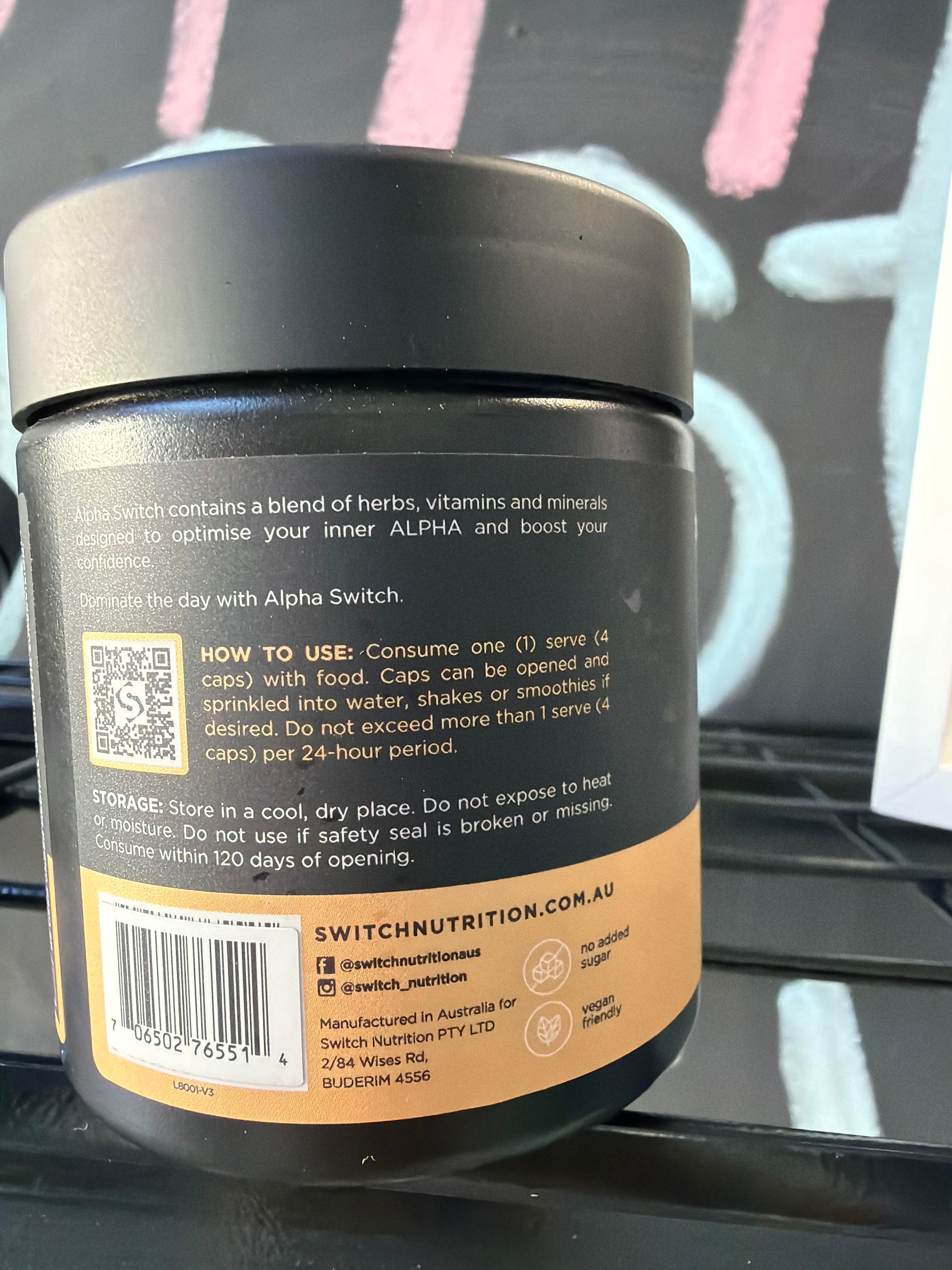 Switch Nutrition Alpha Switch Capsules