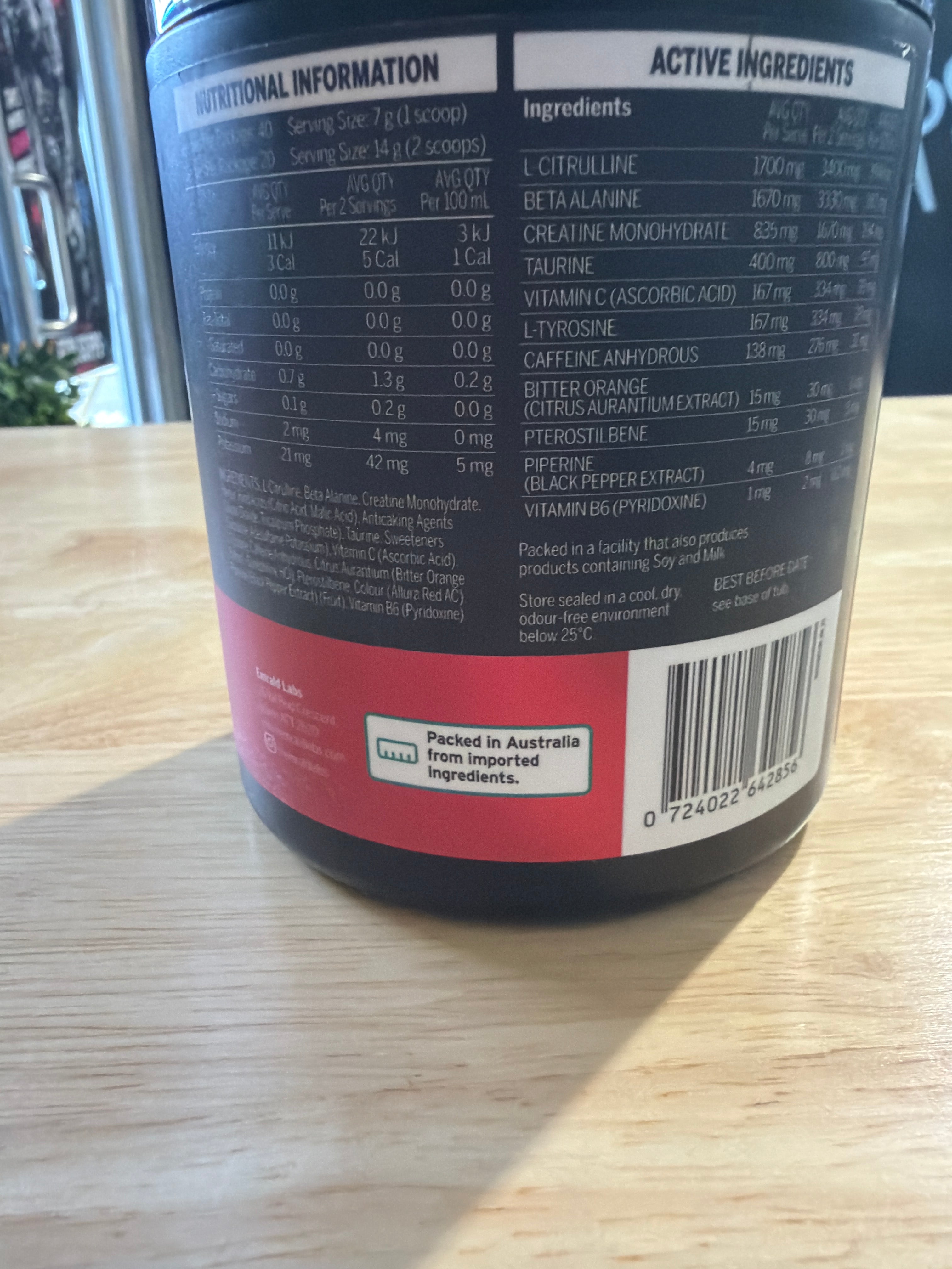 Emrald Labs Pre Load - Watermelon