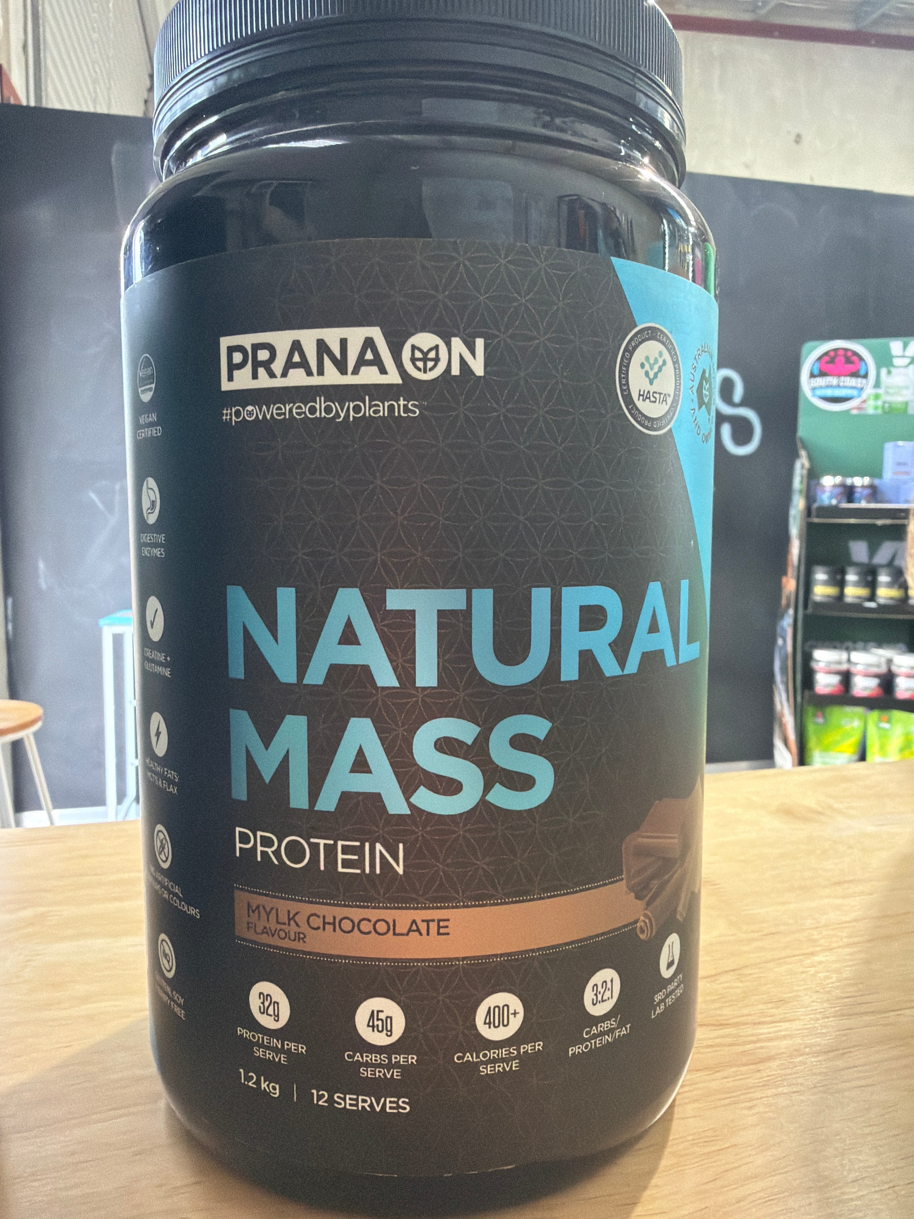 Prana On Natural Mass Protein – Mylk Chocolate Flavour