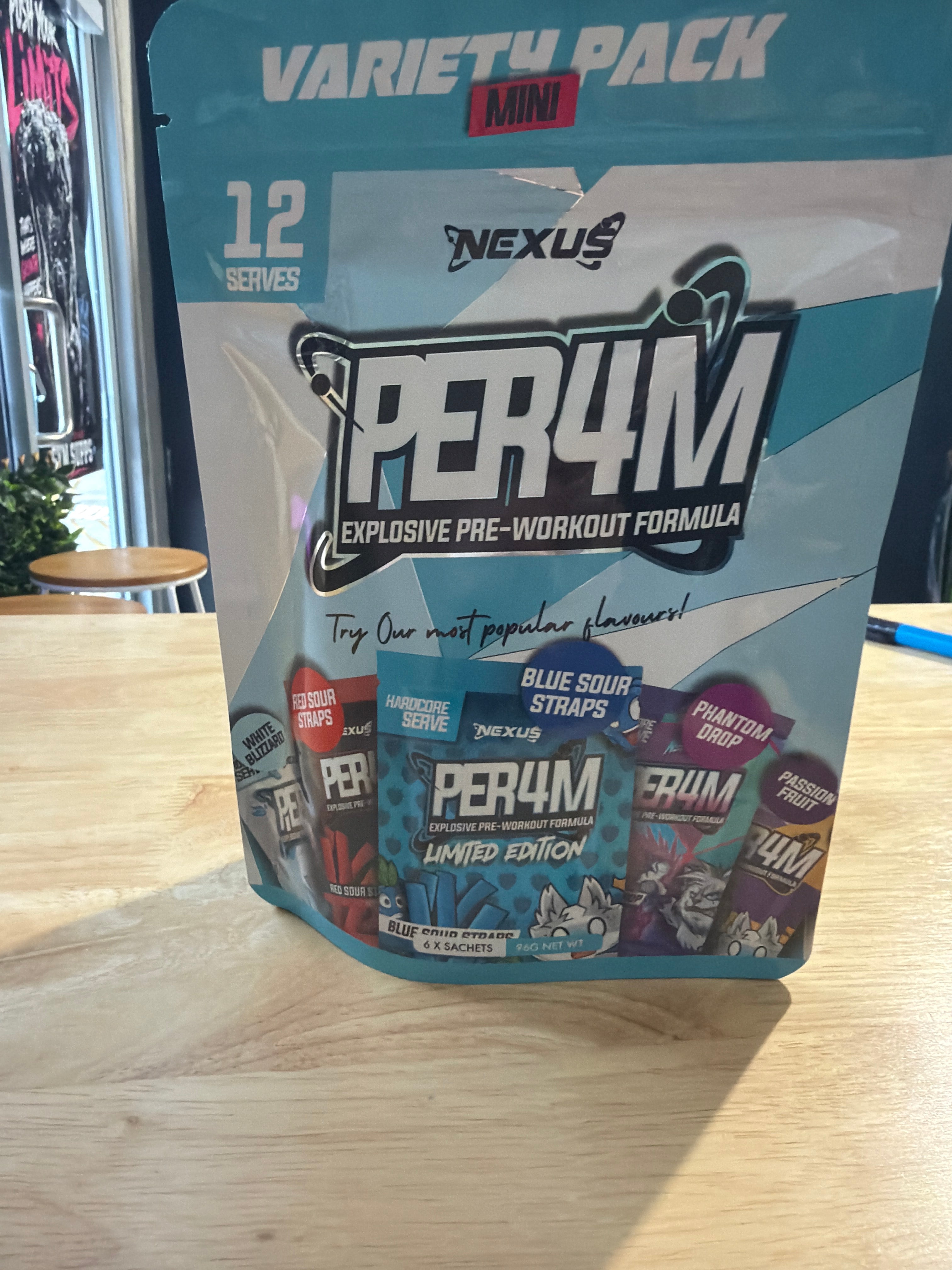 Nexus PER4M Variety Pack Mini - 12 Serves