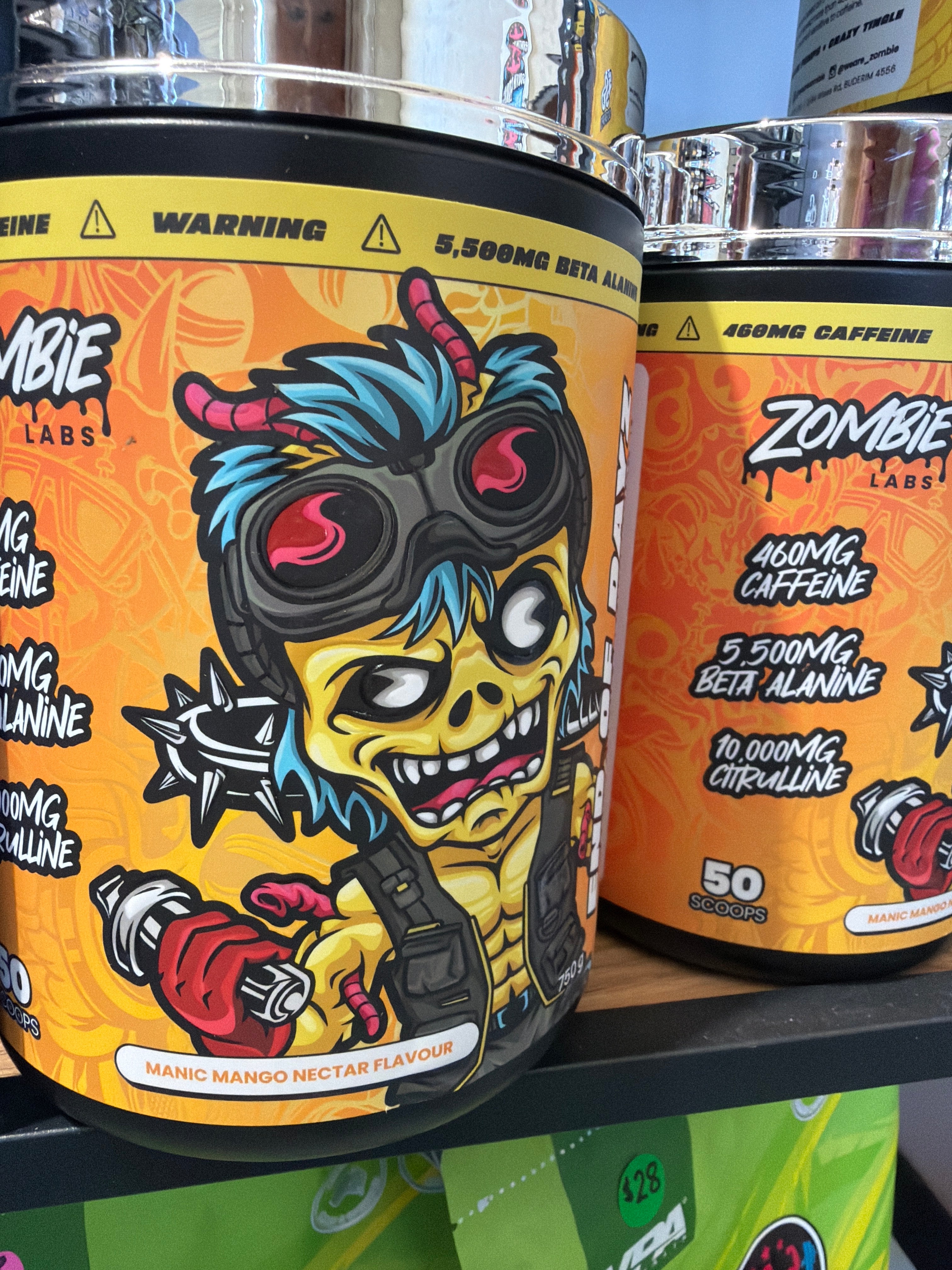 Zombie Labs Manic Mango Nectar Pre-Workout