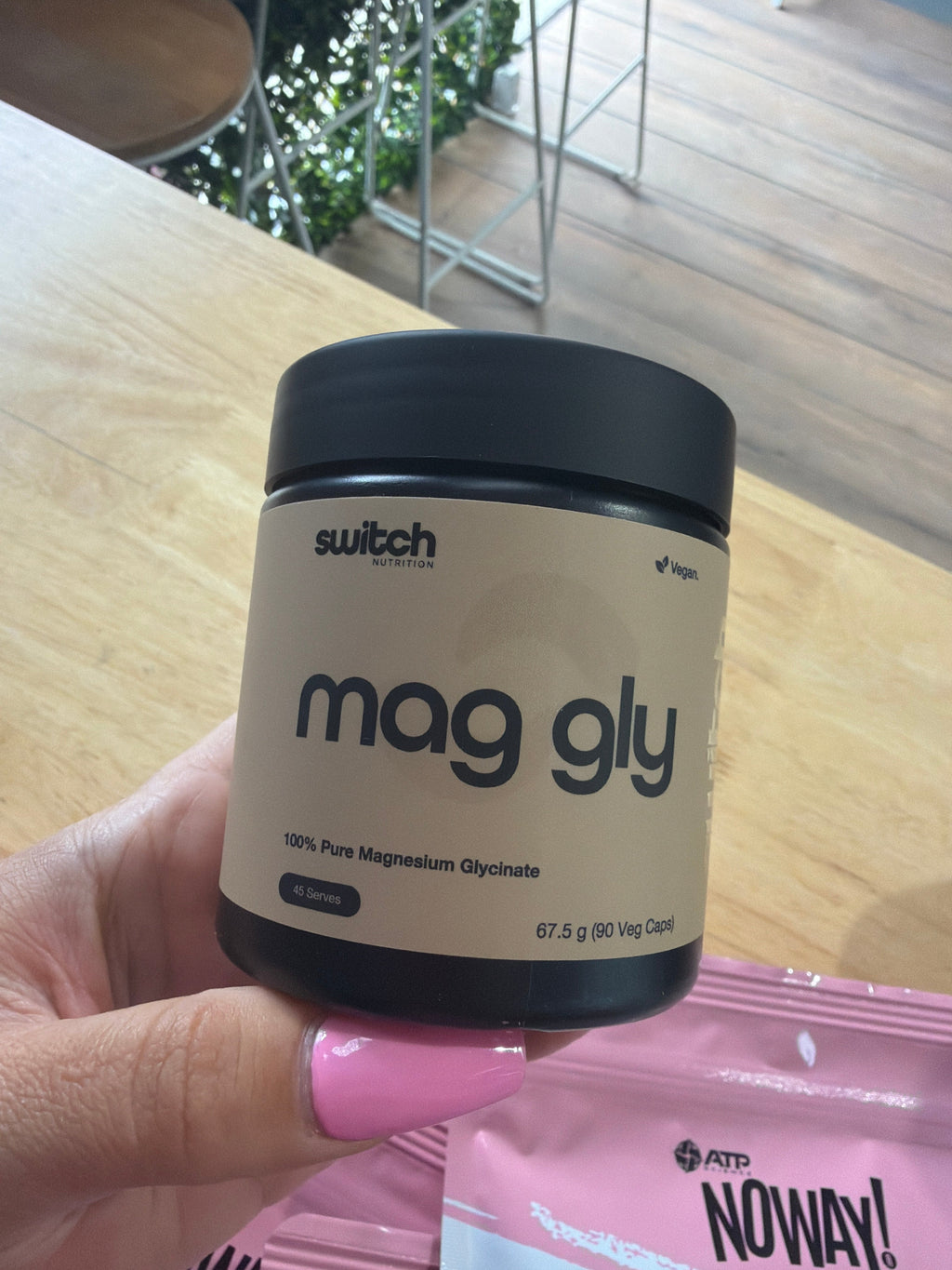 Switch Nutrition Mag Gly - 100% Pure Magnesium Glycinate (90 Veg Caps)