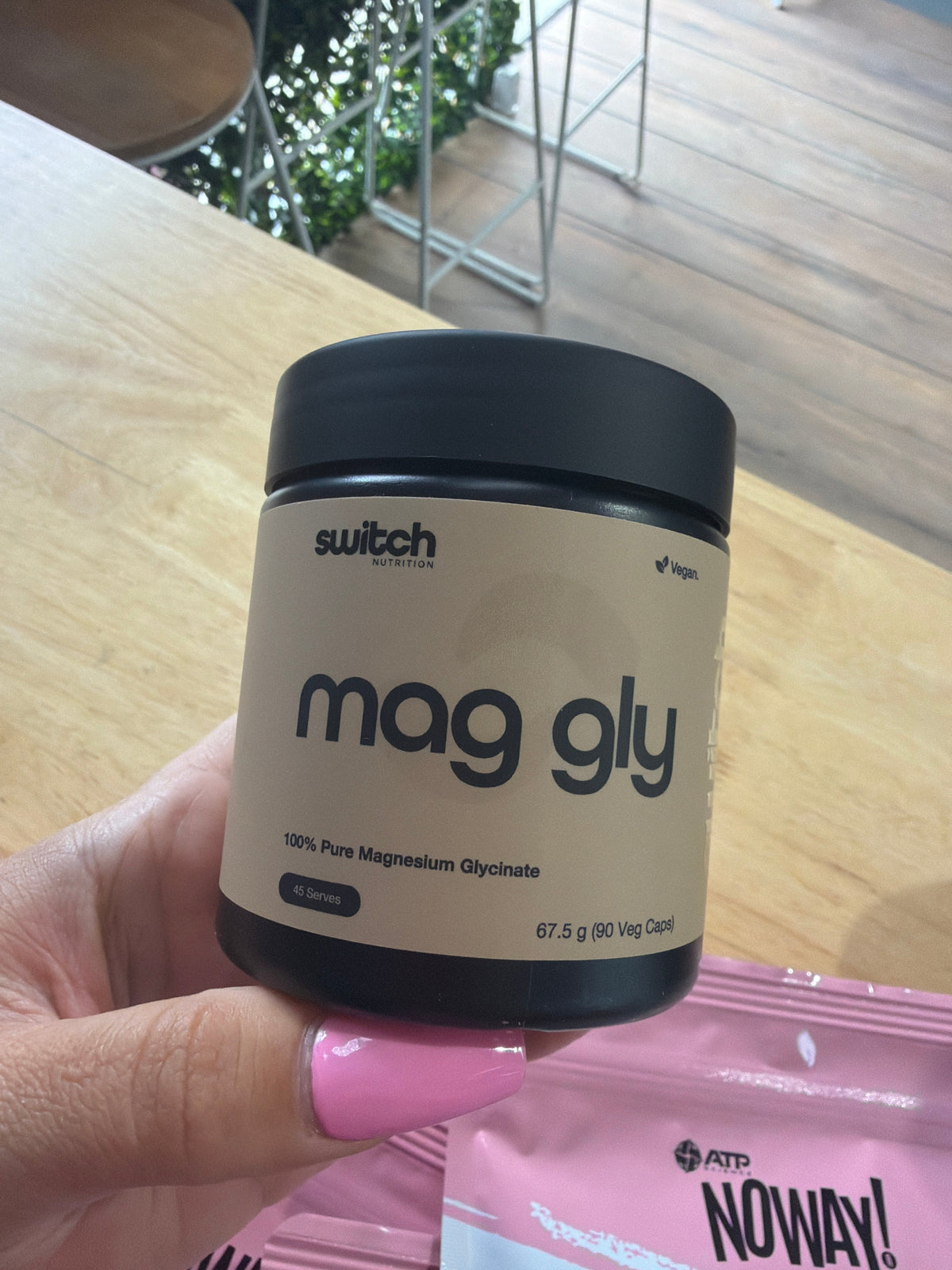 Switch Nutrition Mag Gly - 100% Pure Magnesium Glycinate (90 Veg Caps)