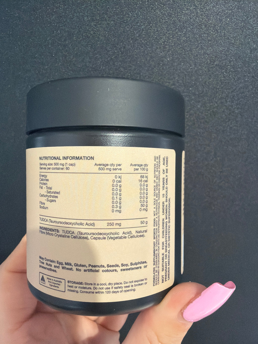 Switch Nutrition TUDCA - Tauroursodeoxycholic Acid